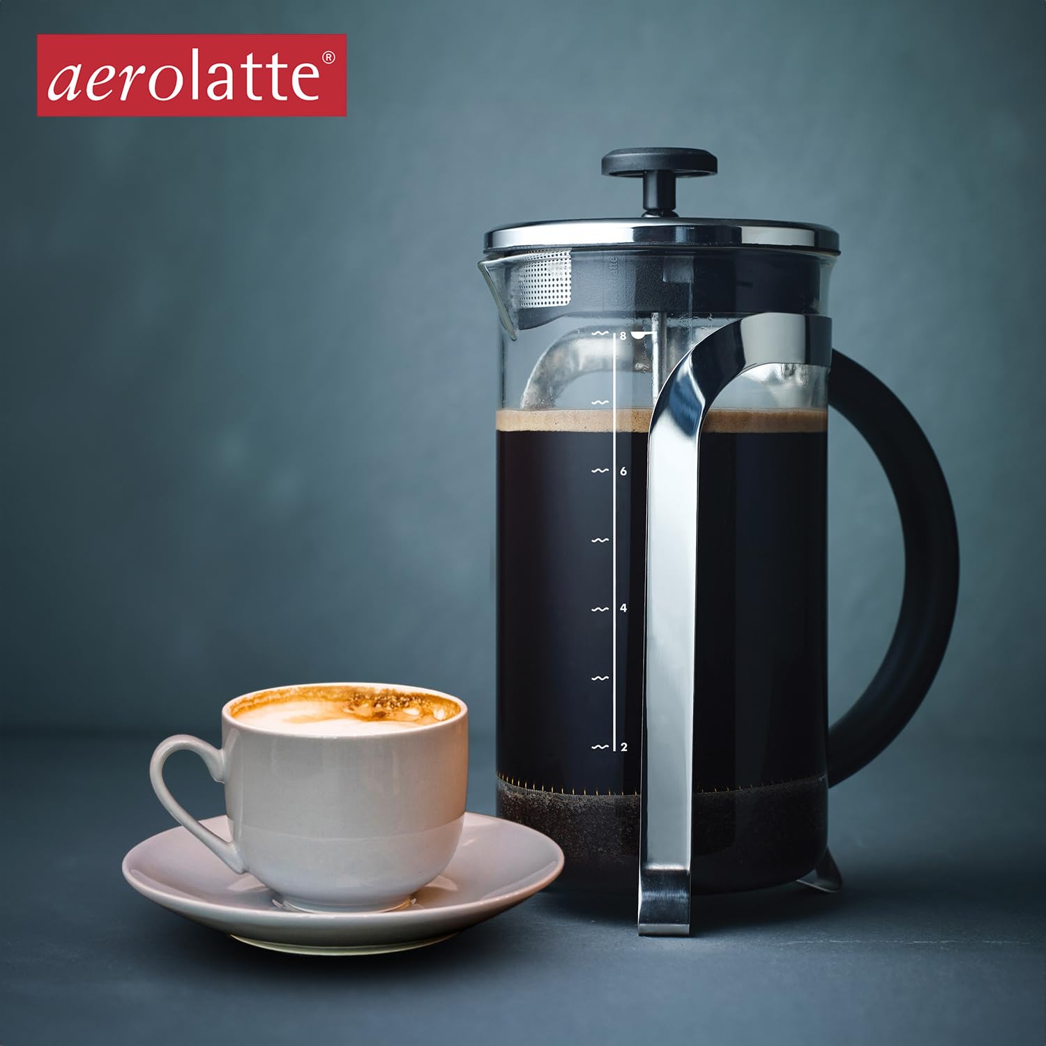 aerolatte 8-Cup French Press Coffee Maker  34-Ounce