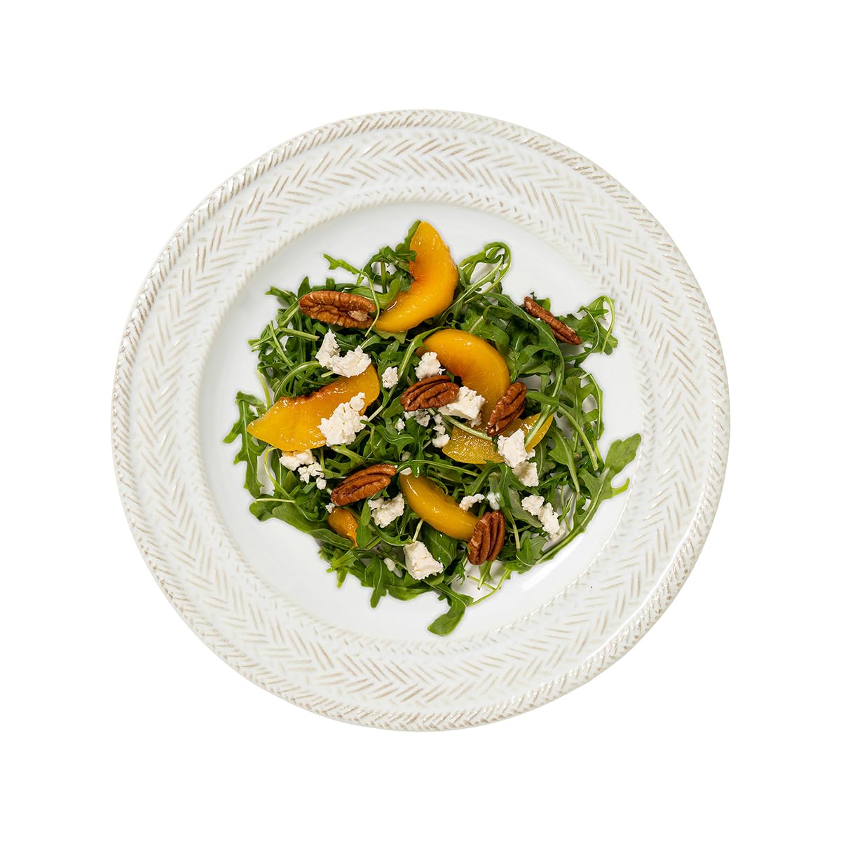 Juliska Le Panier Whitewash Dessert/Salad Plate