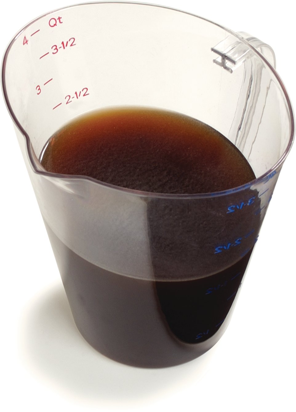 Carlisle FoodService Products 4314207 Commercial Plastic Measuring Cup  1 Pint  Clear (Pack of 6)