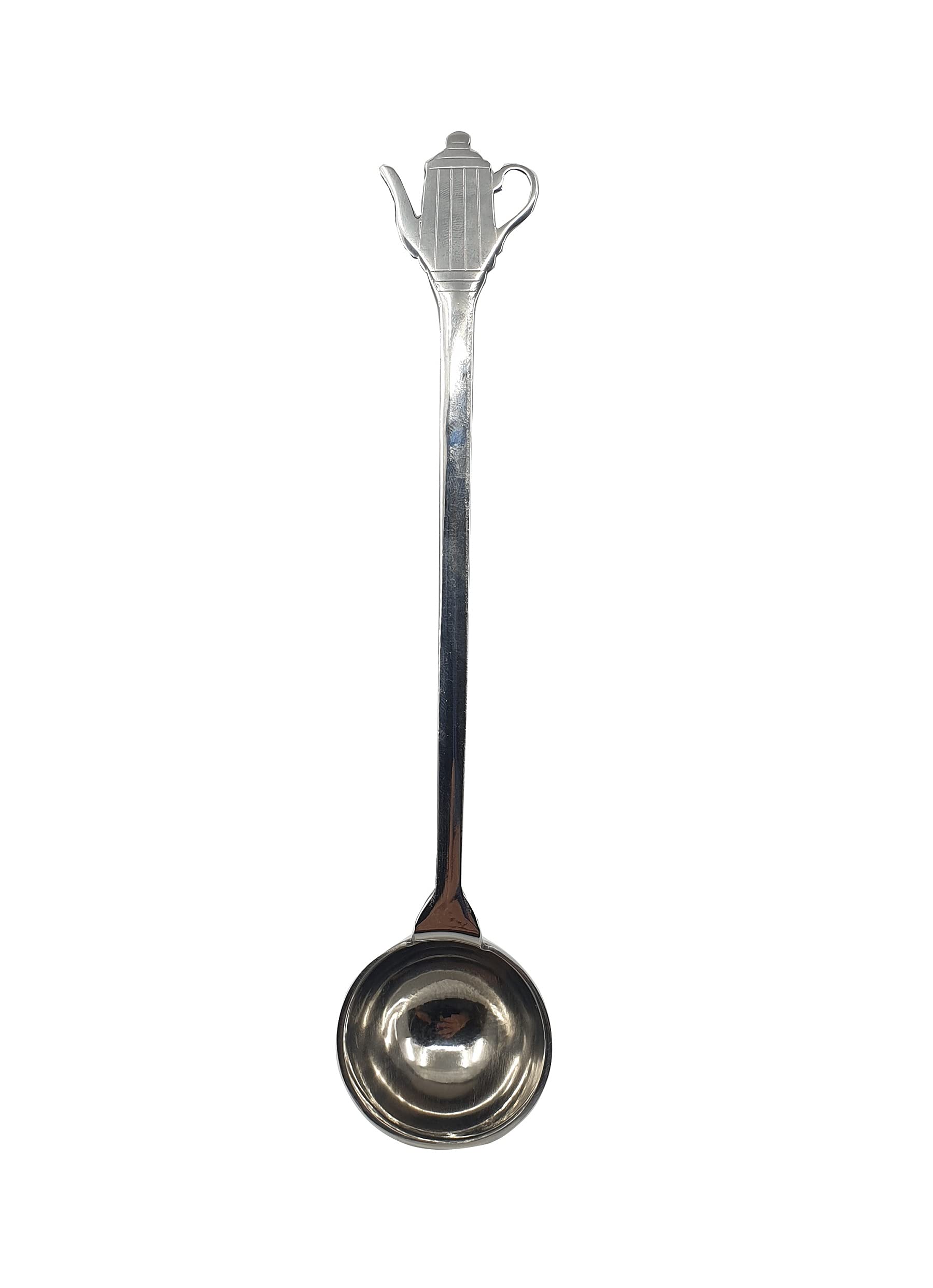 Popos Store 8-Inch Coffee Scoop, Stainless Steel 1 Table(15Ml) Spoon With Lovely Drippot Handle