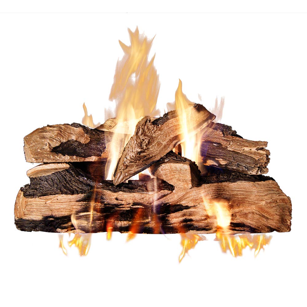 Peterson Real Fyre 24-inch Split Oak Designer Plus Gas Logs (Logs Only  No Burner)