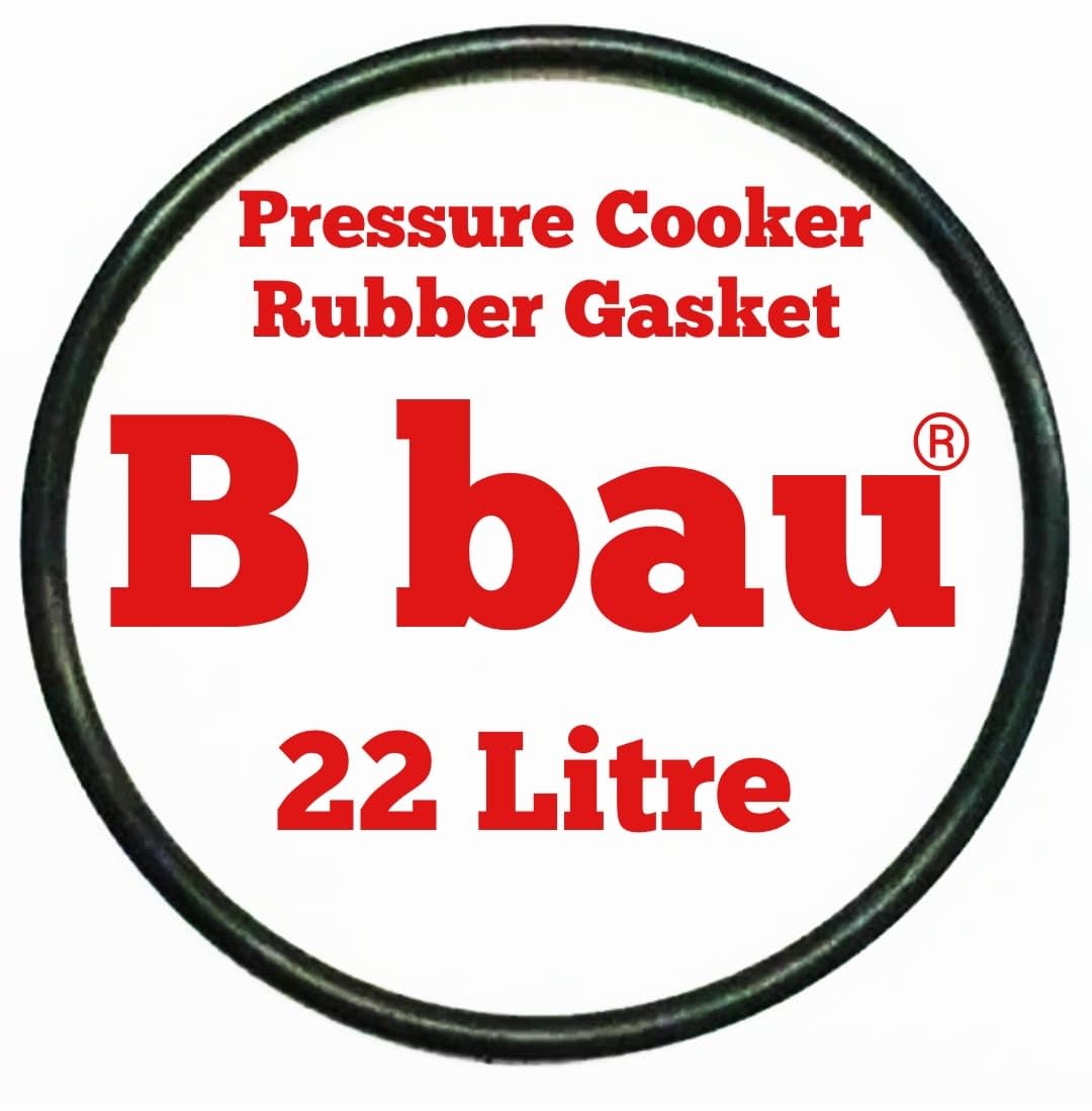 B Bau Pressure Cooker Rubber Gasket For All Type Of Inner Lid Pressure Cooker Steel Or Aluminium 22 Litre