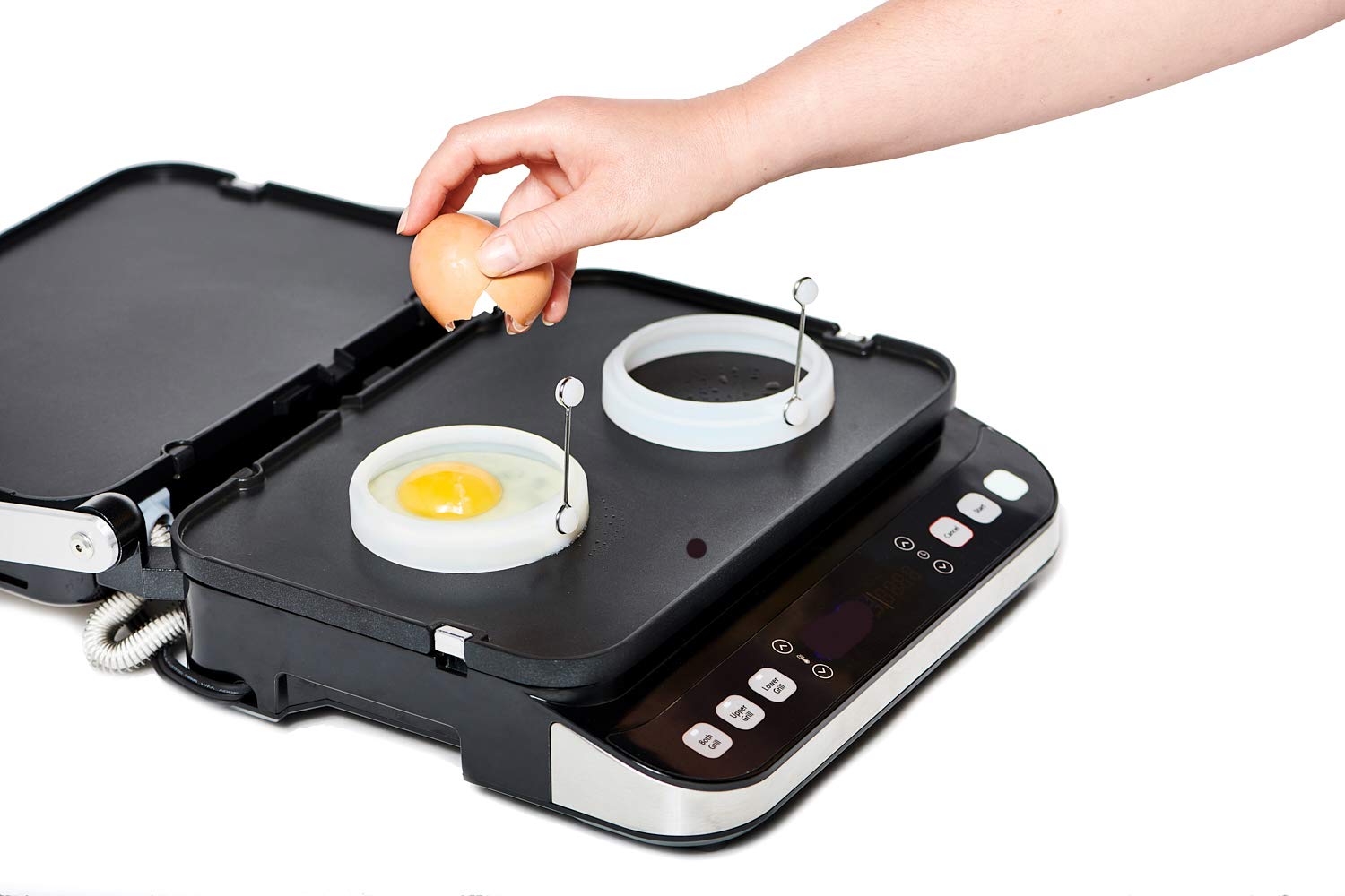 Yedi Total Package 6-In-1 Digital Indoor Grill, Waffle Maker, Panini Press, Griddle, With Deluxe Accessory Kit