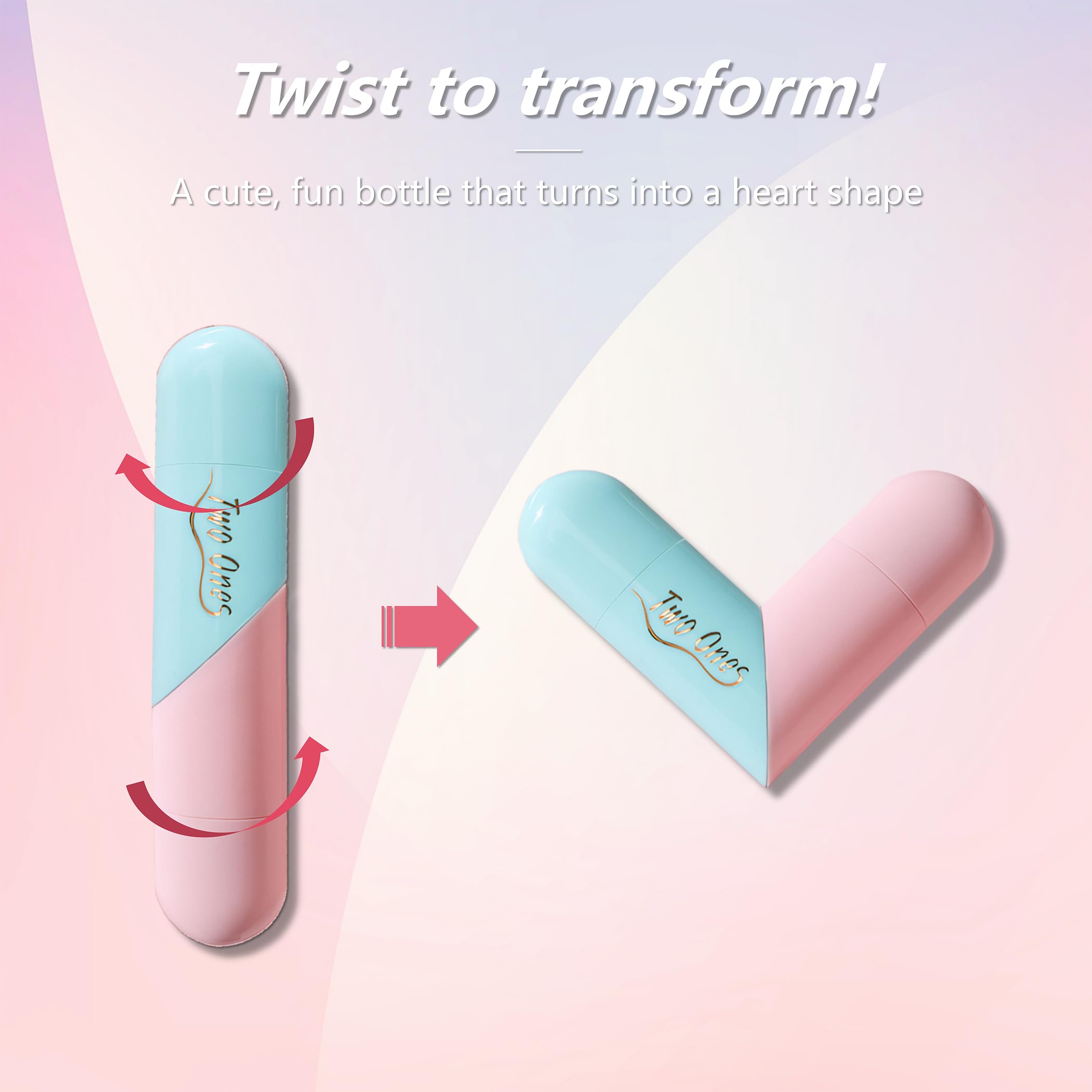 Onrocl Travel Perfume Bottle Refillable - 2 In 1 Dual Sprayer, 5Ml+5Ml Leak-Proof Portable Perfume Atomizer For Women & Men, Per
