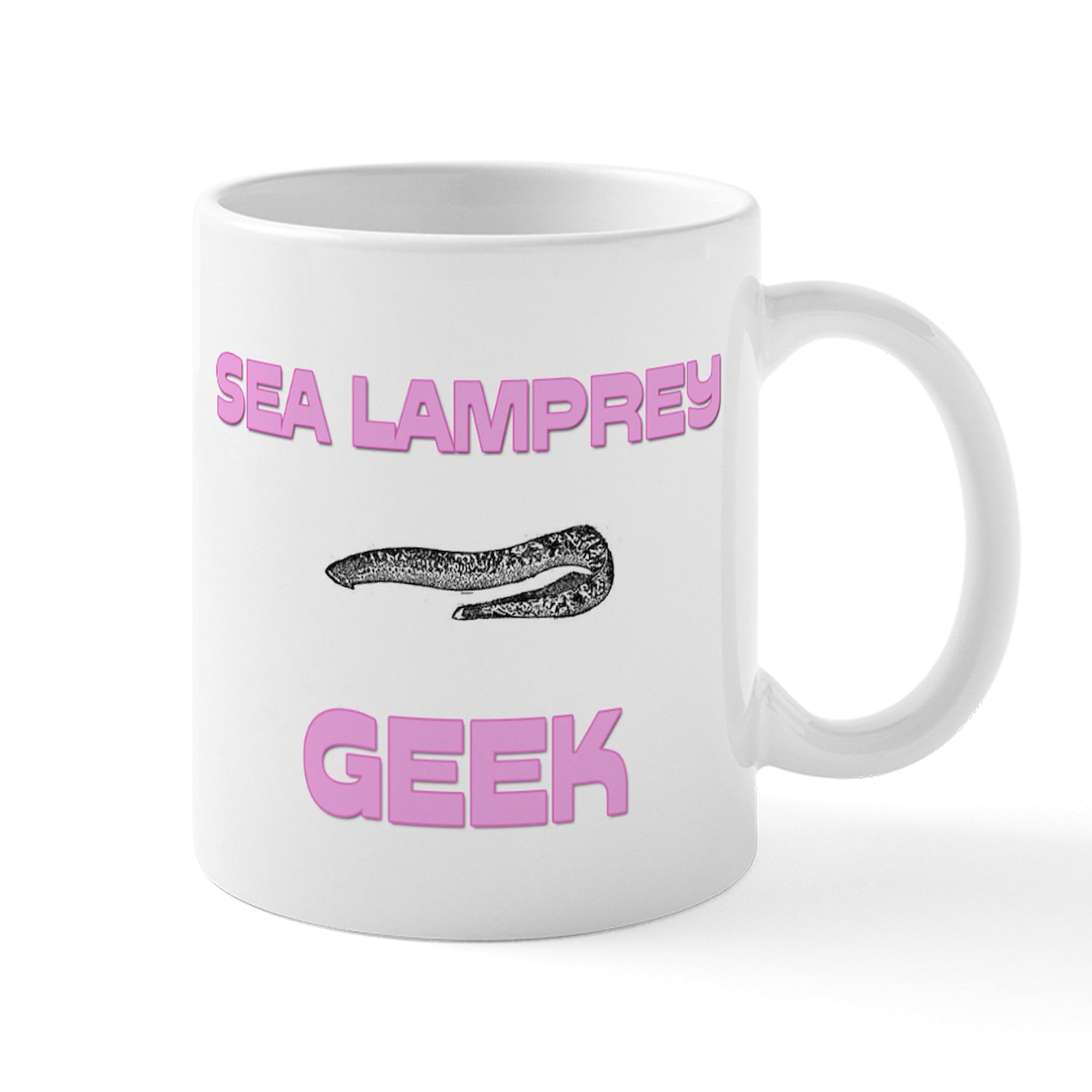 CafePress Sea Lamprey Geek Mug 11 oz (325 ml) Ceramic Coffee Mug
