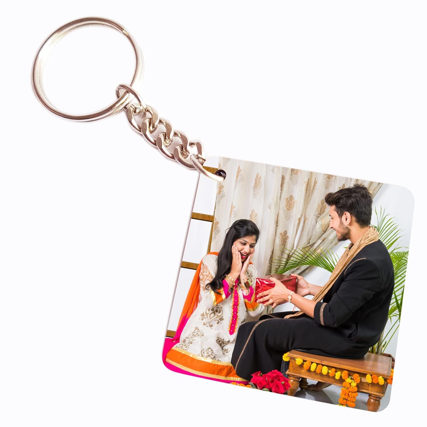 GiftsOnn Personalized White Coffee Mug 330 ml - Personalized Mug, Customized Mug, Photo Mug for Rakhi, Gifts for Brother, Rakhi