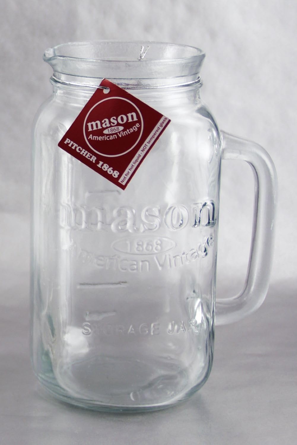 Grant Howard 52034 Mason Classics Jar With Spout, 32 Oz.