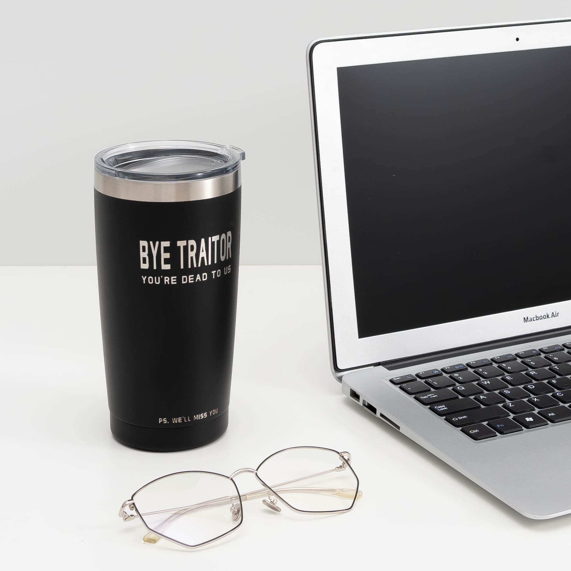 Ariable Bye Traitor Coworker Leaving Gifts For Men & Women, Farewell Goodbye Gift For Colleague, Boss, Friend - Going Away, New