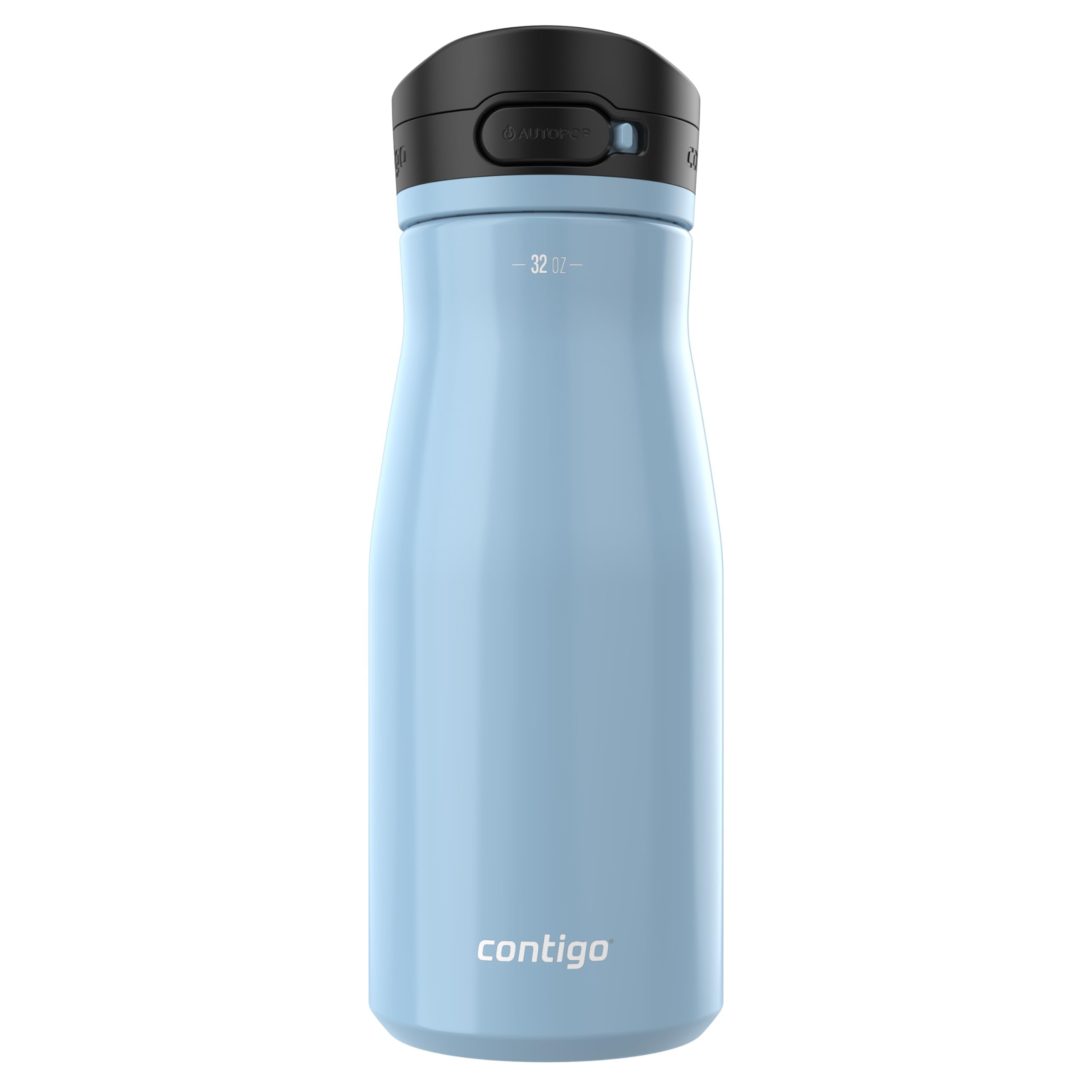 Contigo Jackson Water Bottle, 32 Oz, Glacier