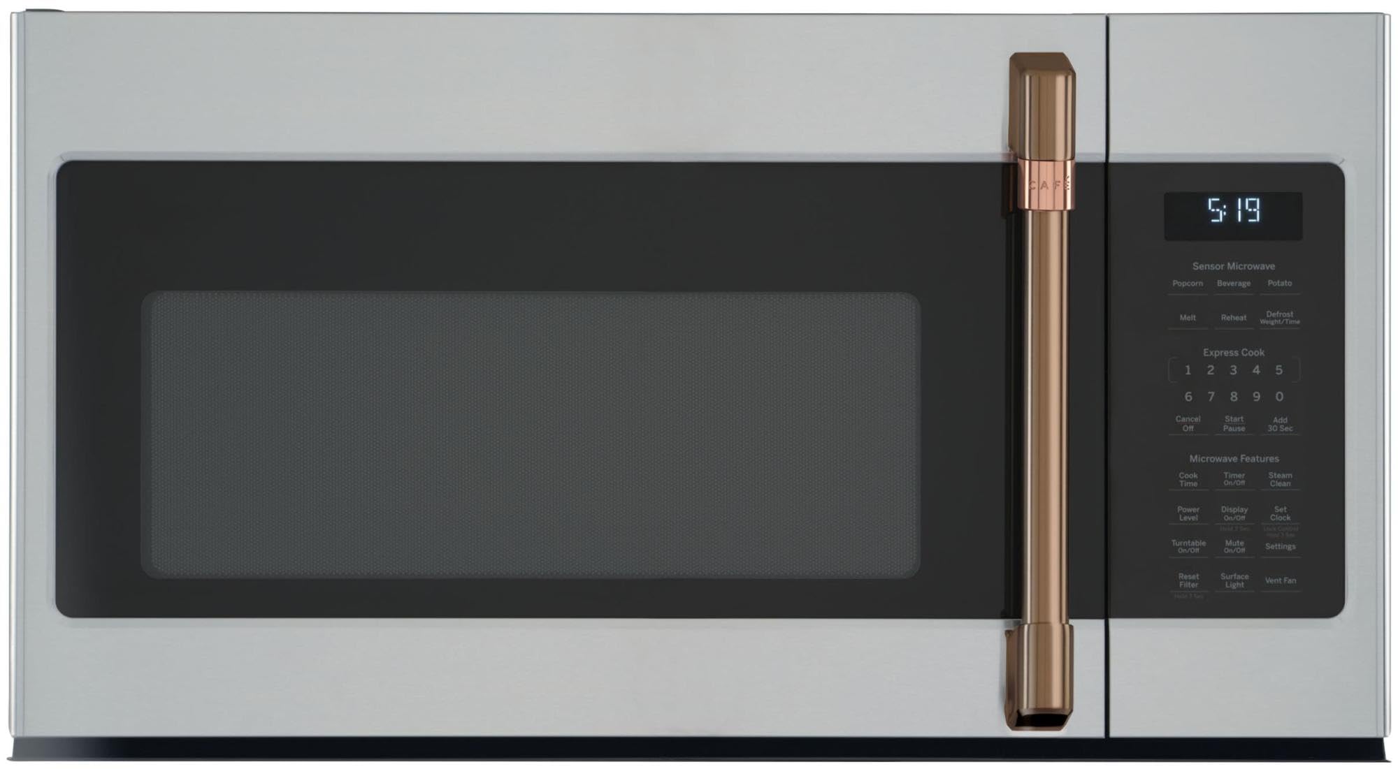 Cafe Cvm519P2Ps1 1.9 Cu. Ft. Stainless Steel Over-The-Range Microwave Oven