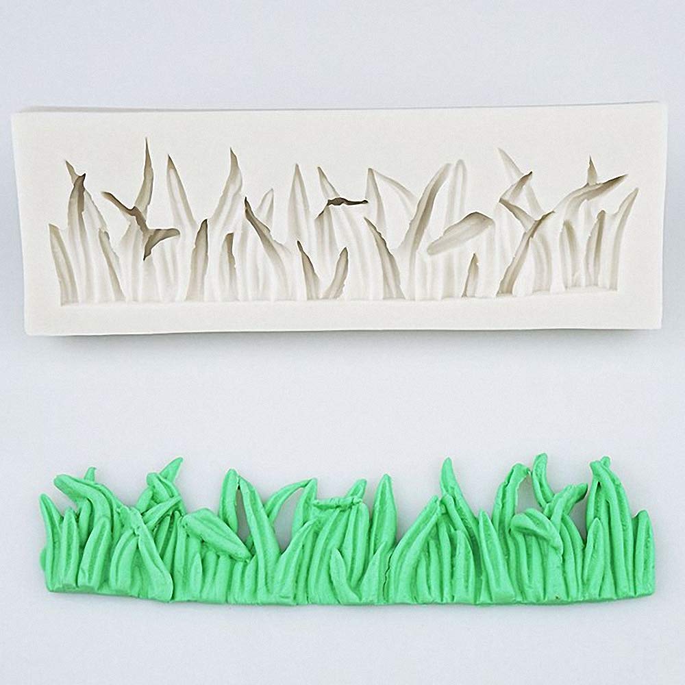 Fewo Jungle Safari Silicone Fondant Molds - Animal Cake Decor, 5 Designs (Elephant, Lion, Giraffe, Monkey, Zebra), White & Pink, Model fr-Ice mold-