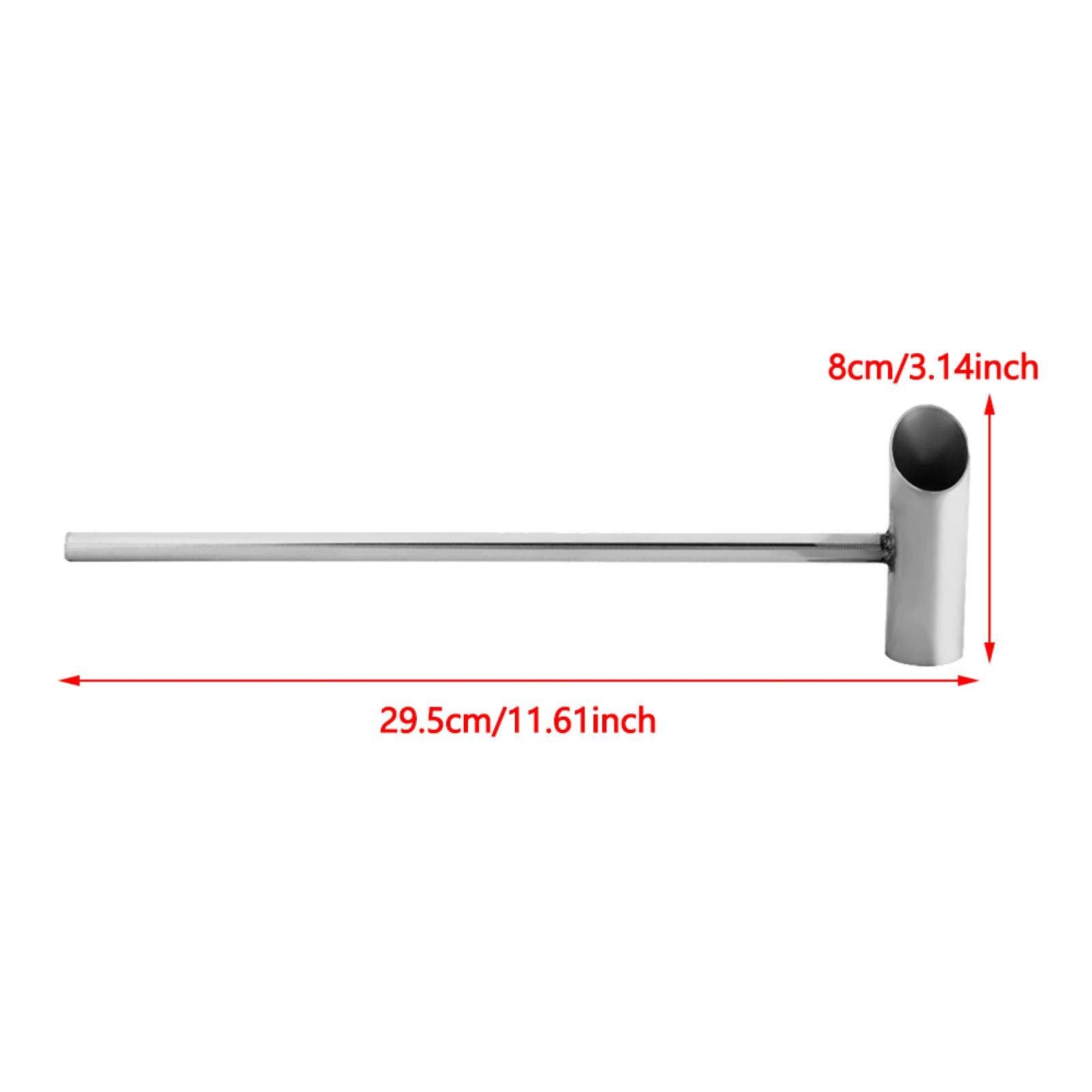29Cm/11.6In Marshmallow Spoon, Sugar Spoon Marshmallow Machine For Cotton Candy Floss Machine Spare Parts Stainless Steel Materi