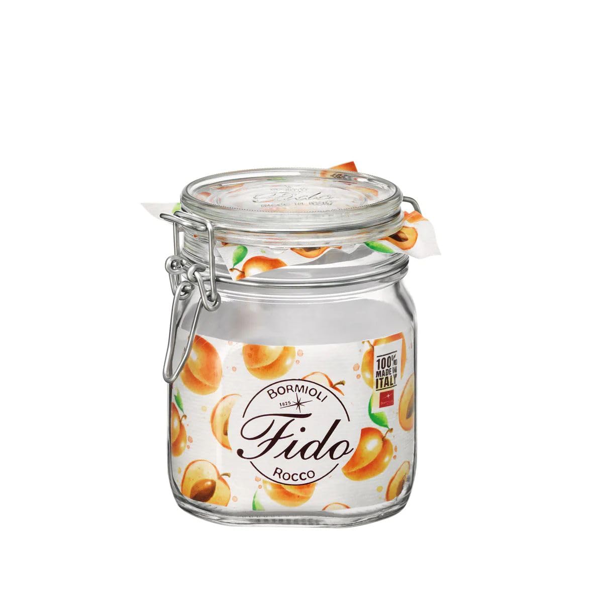 Bormioli Rocco 149280M04321991 Food Container, 25.25 Oz, Clear