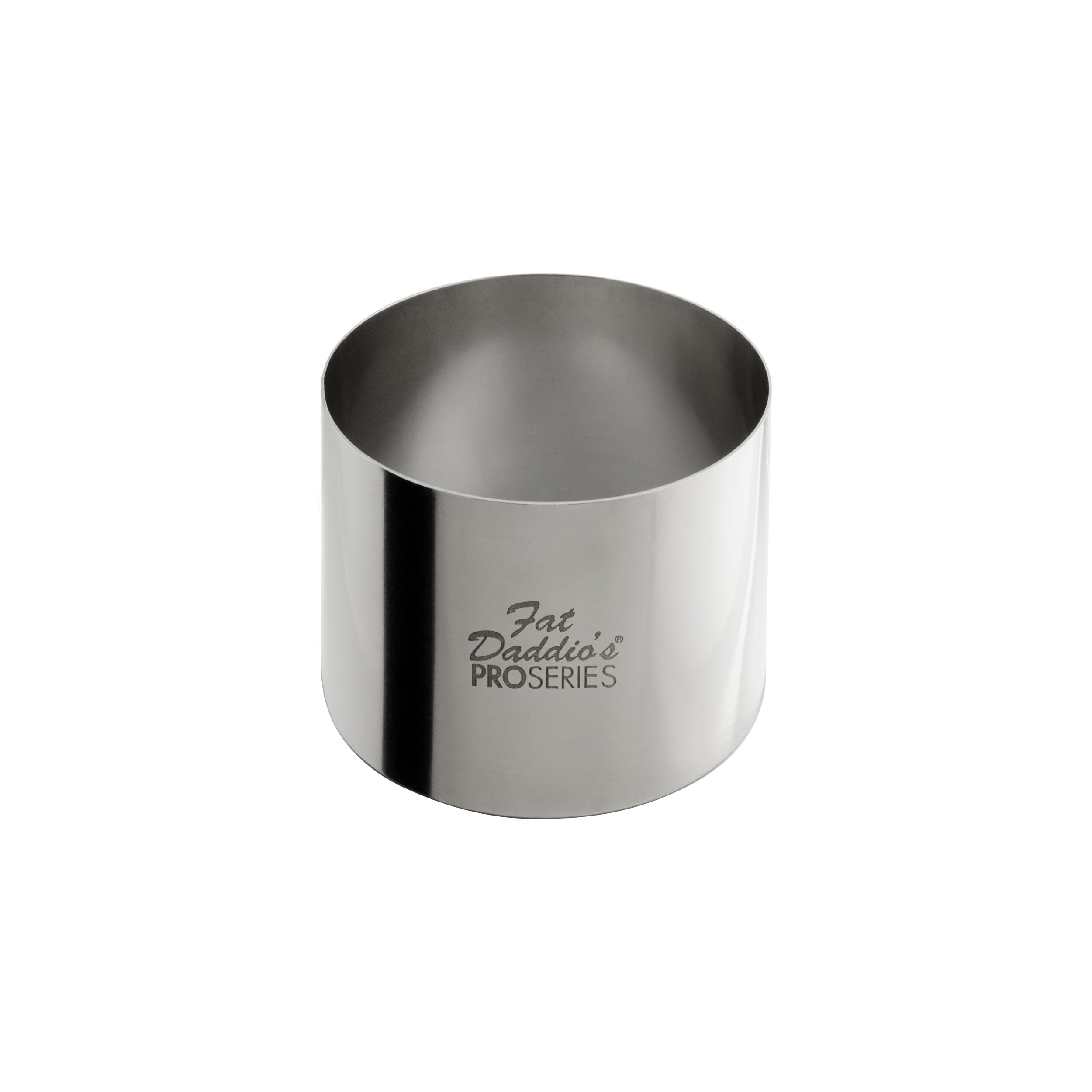 Fat Daddios Stainless Steel Round Cake & Pastry Ring, 2.5 x 1.75 Inch