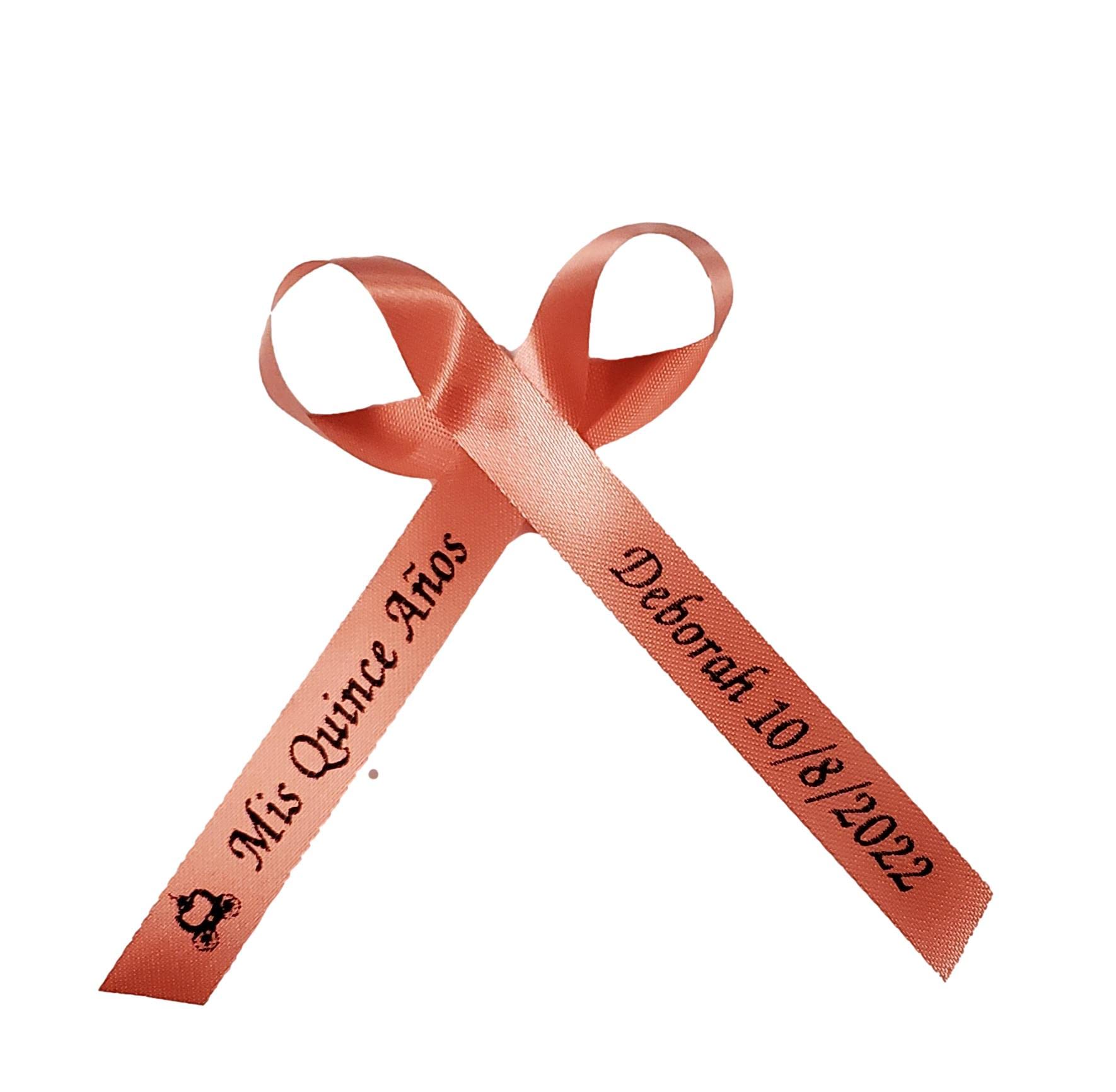 Personalized Ribbons, 25, Custom Ribbons, Bridal Shower Favor, Party Favors, Wedding Favor, Bridal Favor, Bridesmaids Gifts, Swe