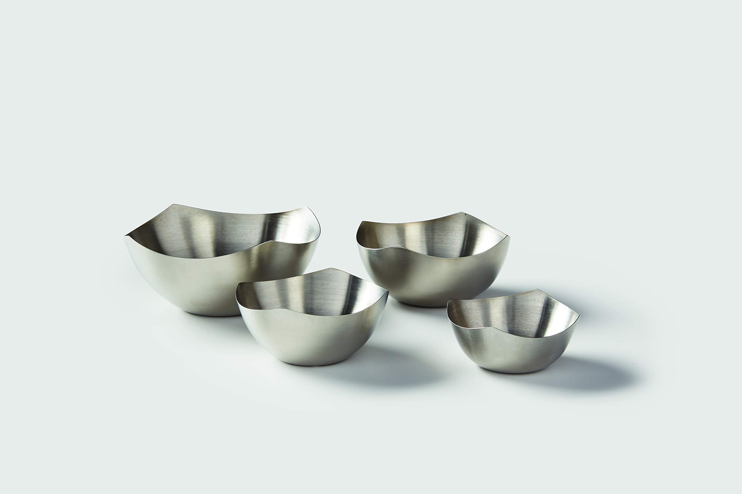 American Metalcraft Sb400 Squound Snack Bowl, Satin Stainless Steel, 5 1/2-Ounces