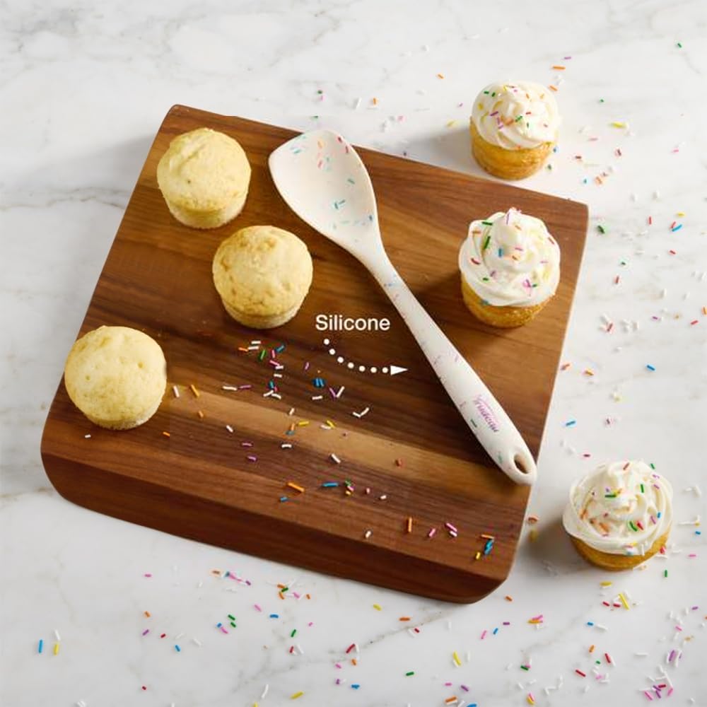 Trudeau Confetti Silicone Set Of 3 Spatulas