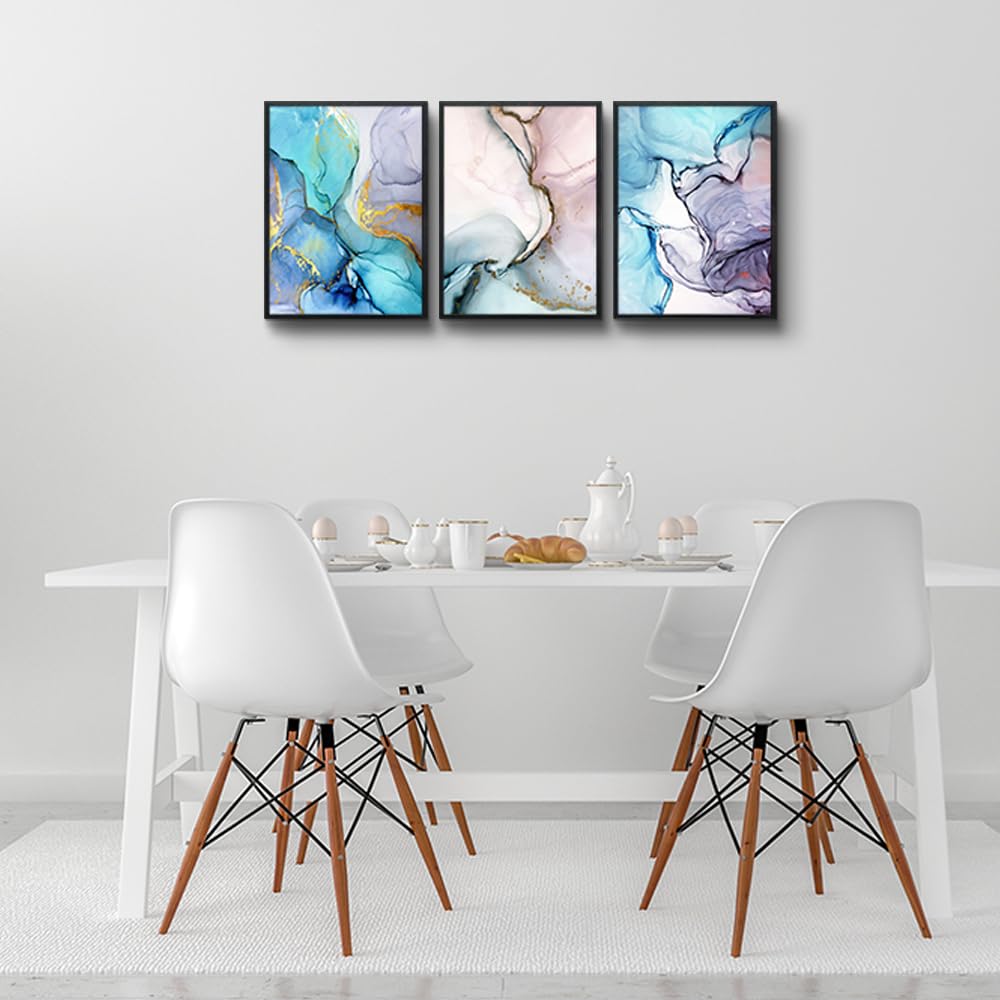 Black Framed Wall Art For Living Room Wall Decoration For Bedroom Office Wall Decor Minimalist Abstract Ink Painting Wall Hangin