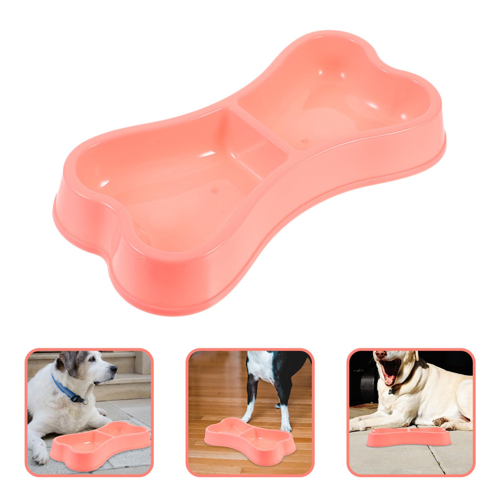Ukcoco Dog Birthday Cake Mold Plastic Bone Shape Cake Mold Baking Mold 8 Inch