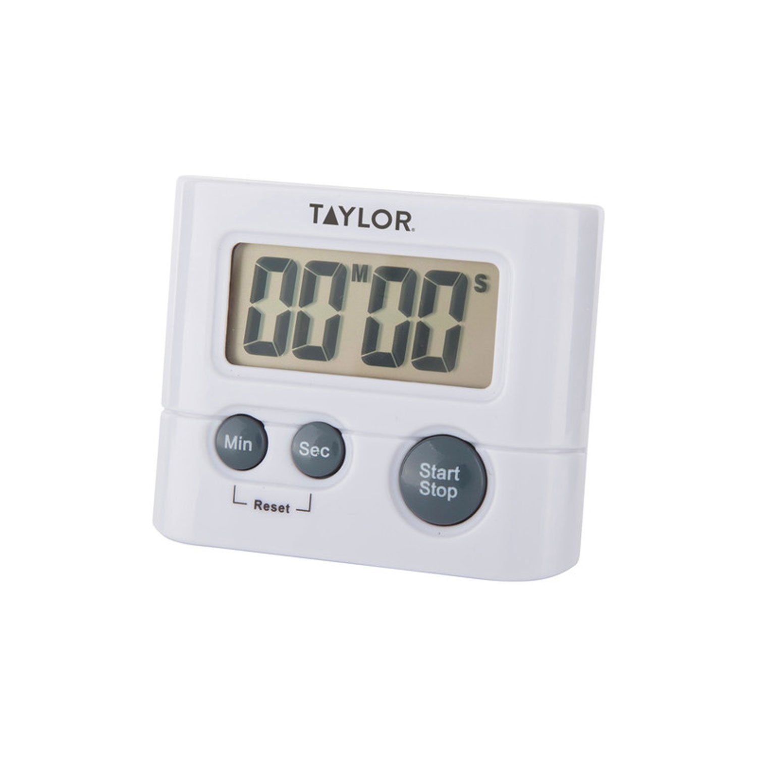 Taylor Digital Timer, Displays Up To 99 Minutes, 59 Seconds, White