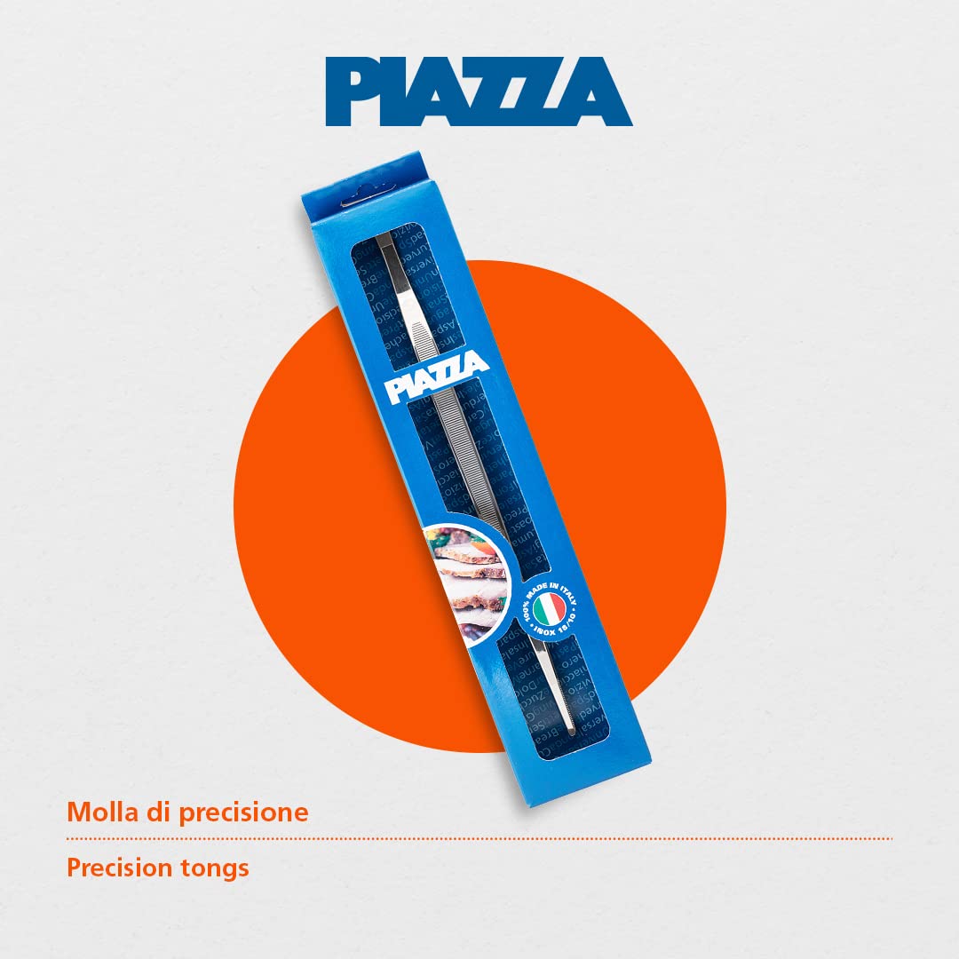 Piazza Stainless Steel Precision Kitchen Tong, 15 Cm / 6 Inch