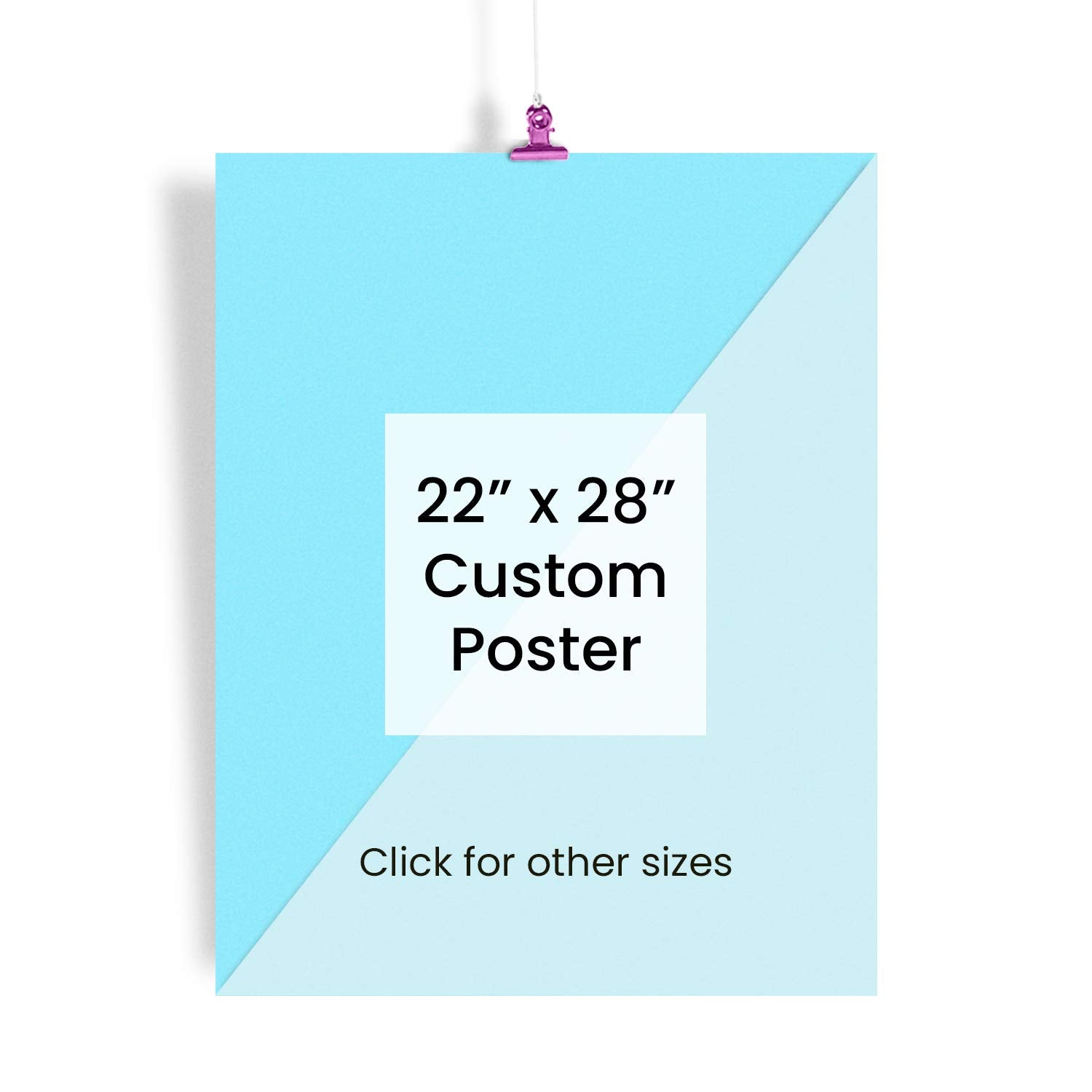 Ezposterprints - Upload Your Image/Photo - Custom Personalized Photo To Poster Printing, Wall Art Prints - (22 X 28 Inches)
