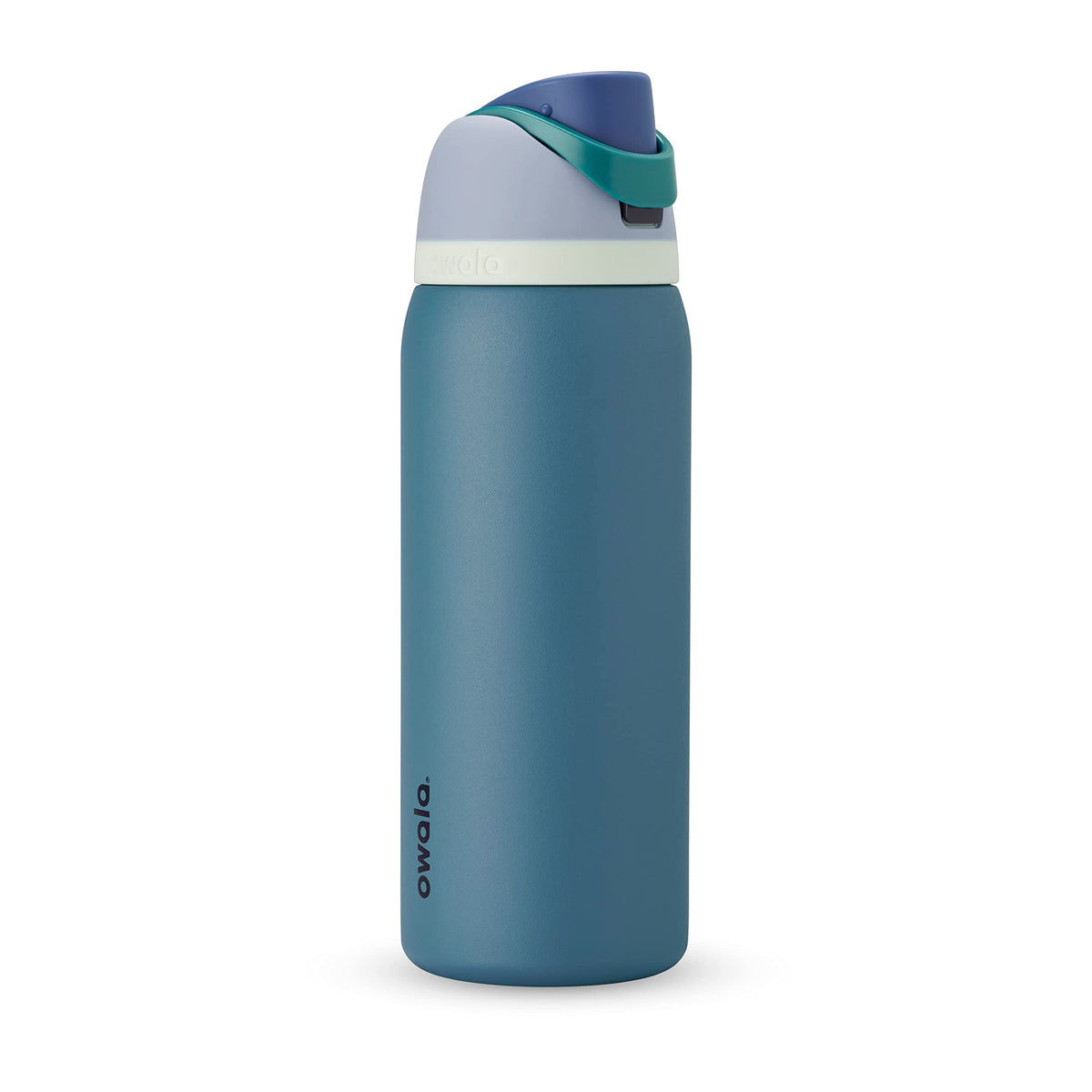 Owala Freesip Insulated Stainless Steel Water Bottle With Straw, Bpa-Free Sports Water Bottle, Great For Travel, 32 Oz, Denim