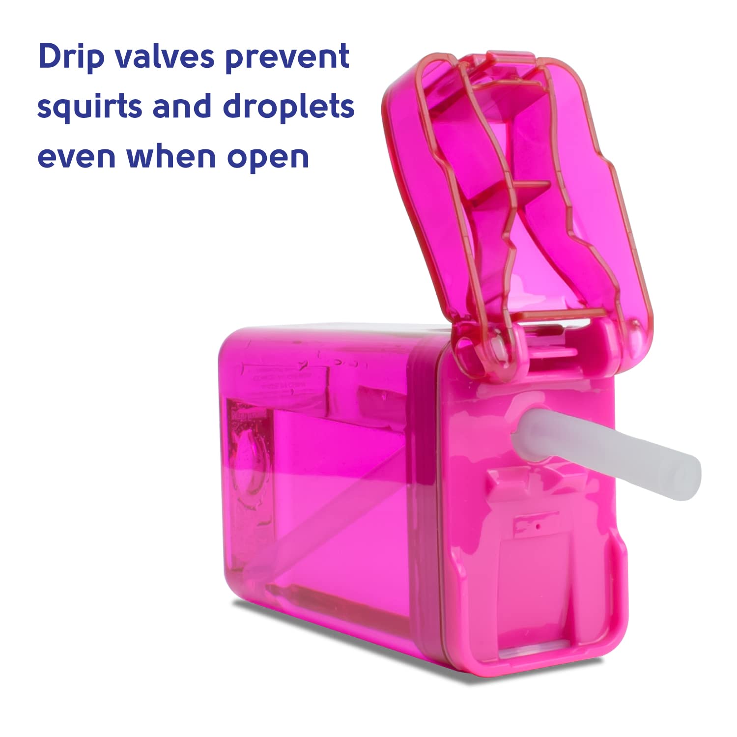 Precidio Design New 2022 Drink In The Box Eco-Friendly Reusable Drink Container, 8Oz (Pink) 1008Pk