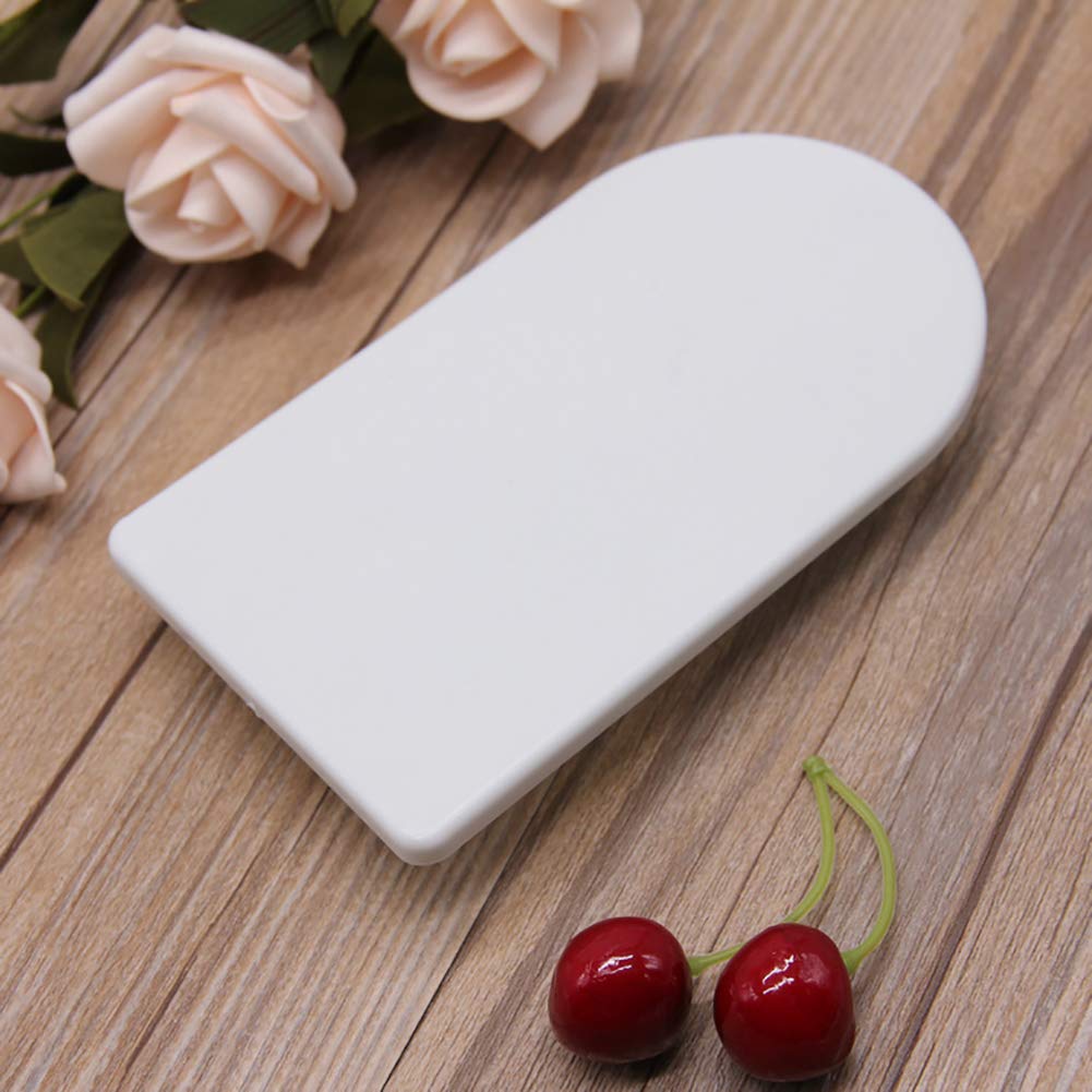 Gshllo 2 Pcs Plastic Fondant Icing Smoother Polisher Icing Scraper Paddle Tool For Cake Decoration