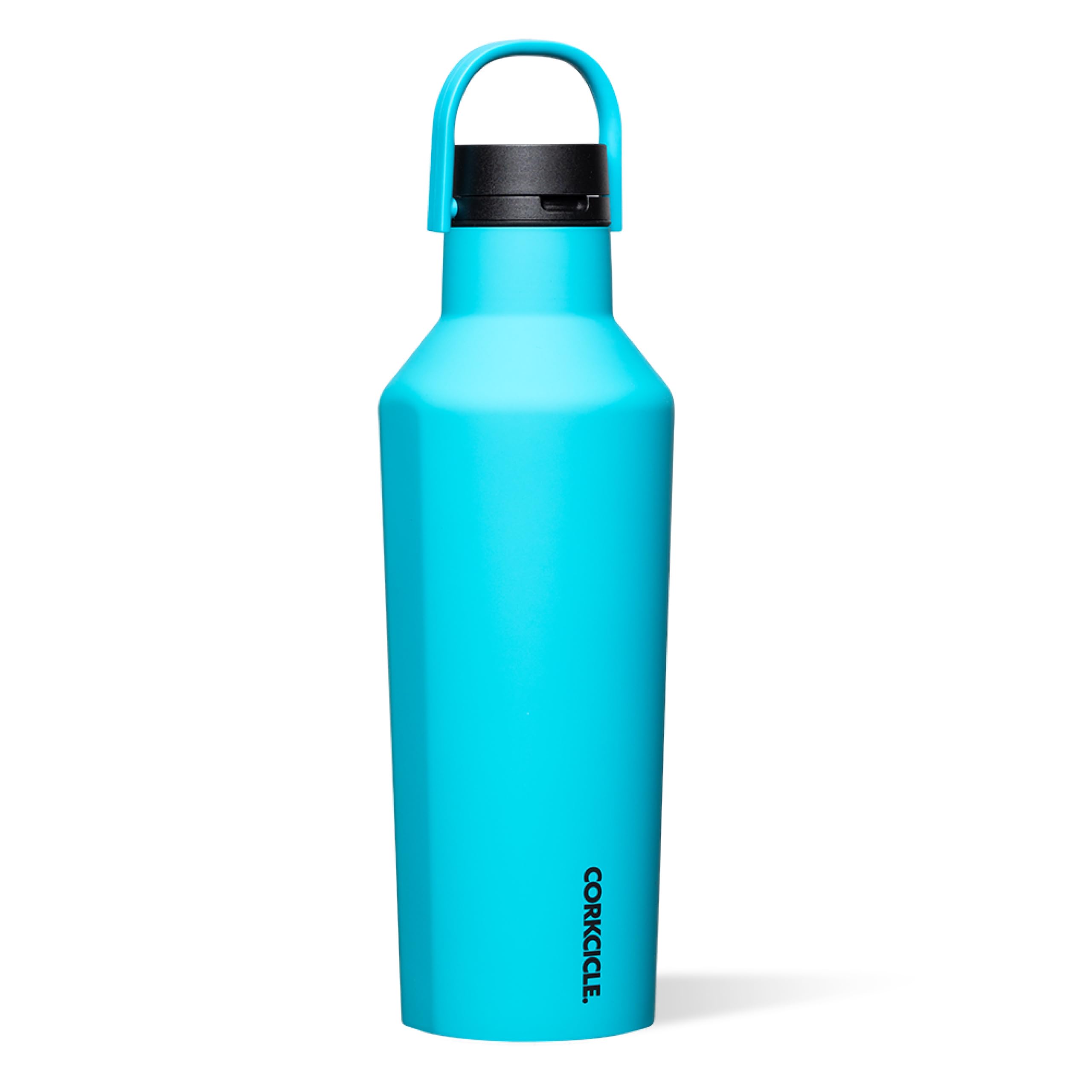 Corkcicle Sport Canteen - Keeps Drinks Cold 25 Hours - Stainless Steel Water Bottle - Triple-Insulated - Spill-Proof - Summer Dr