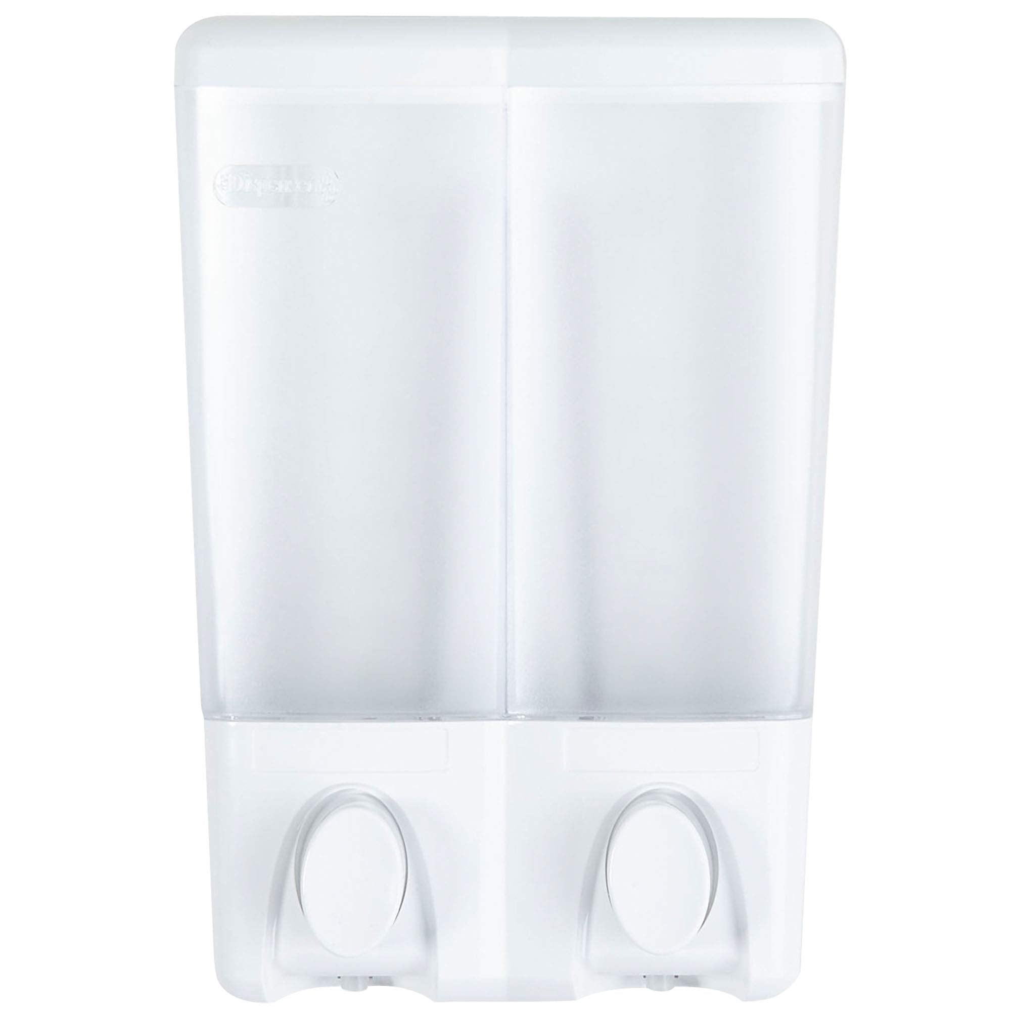 Better Living Products Clear Choice Shower Dispenser 2, Shampoo And Soap Dispenser, 2 X 14.2 Fl. Oz. White, 5.13'' X 3.5'' X 7.5