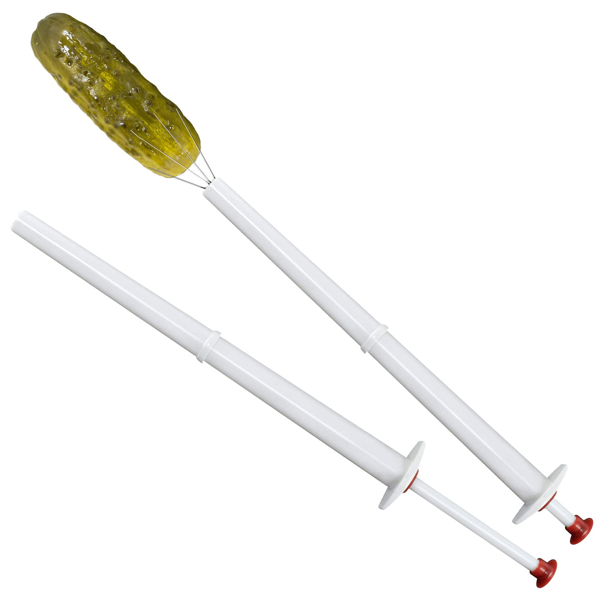 Deluxe Pickle Pincher, Set Of 2,Pickle Picker Stainless Steel And Plas ...