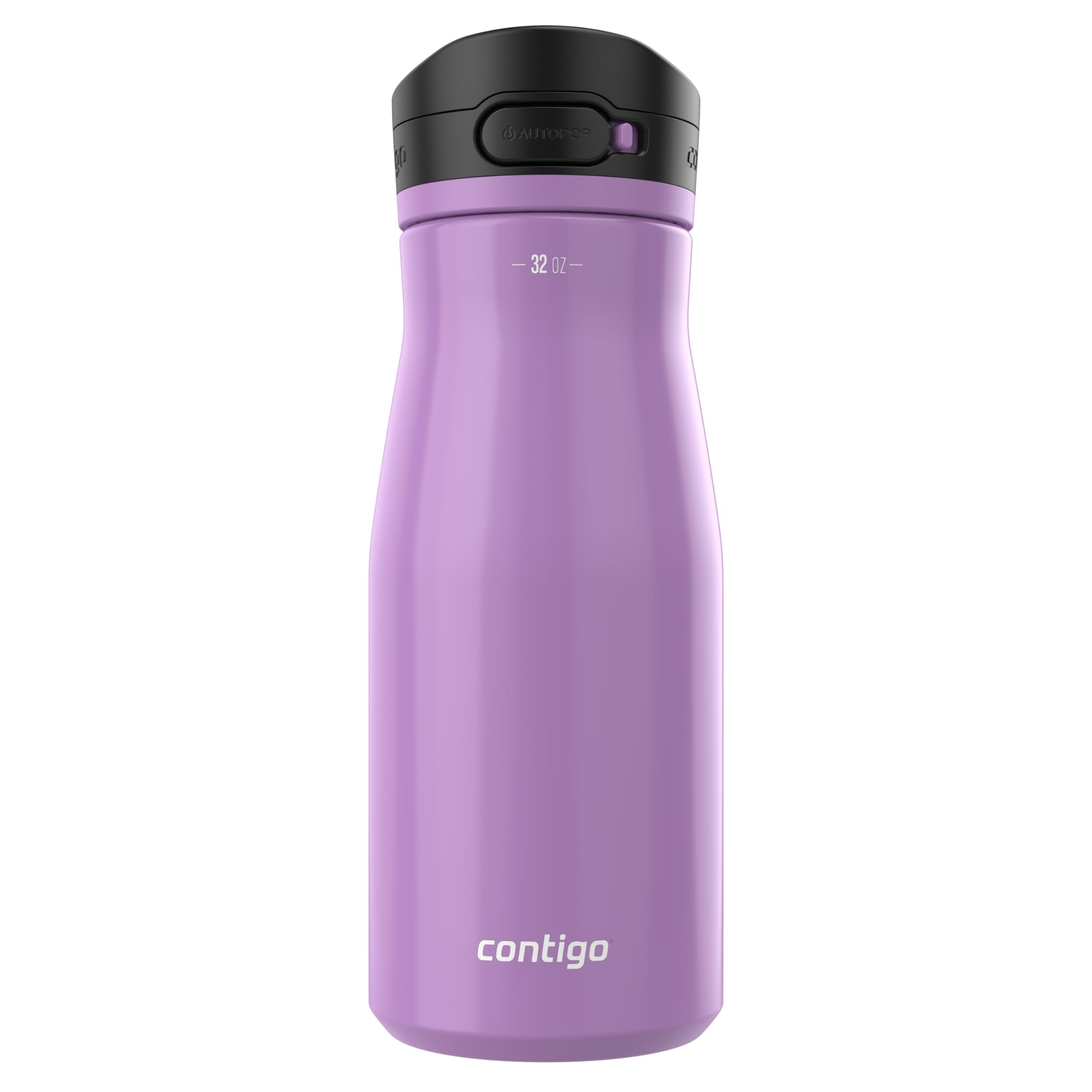 Contigo Jackson Water Bottle, 32 Oz, Pansy