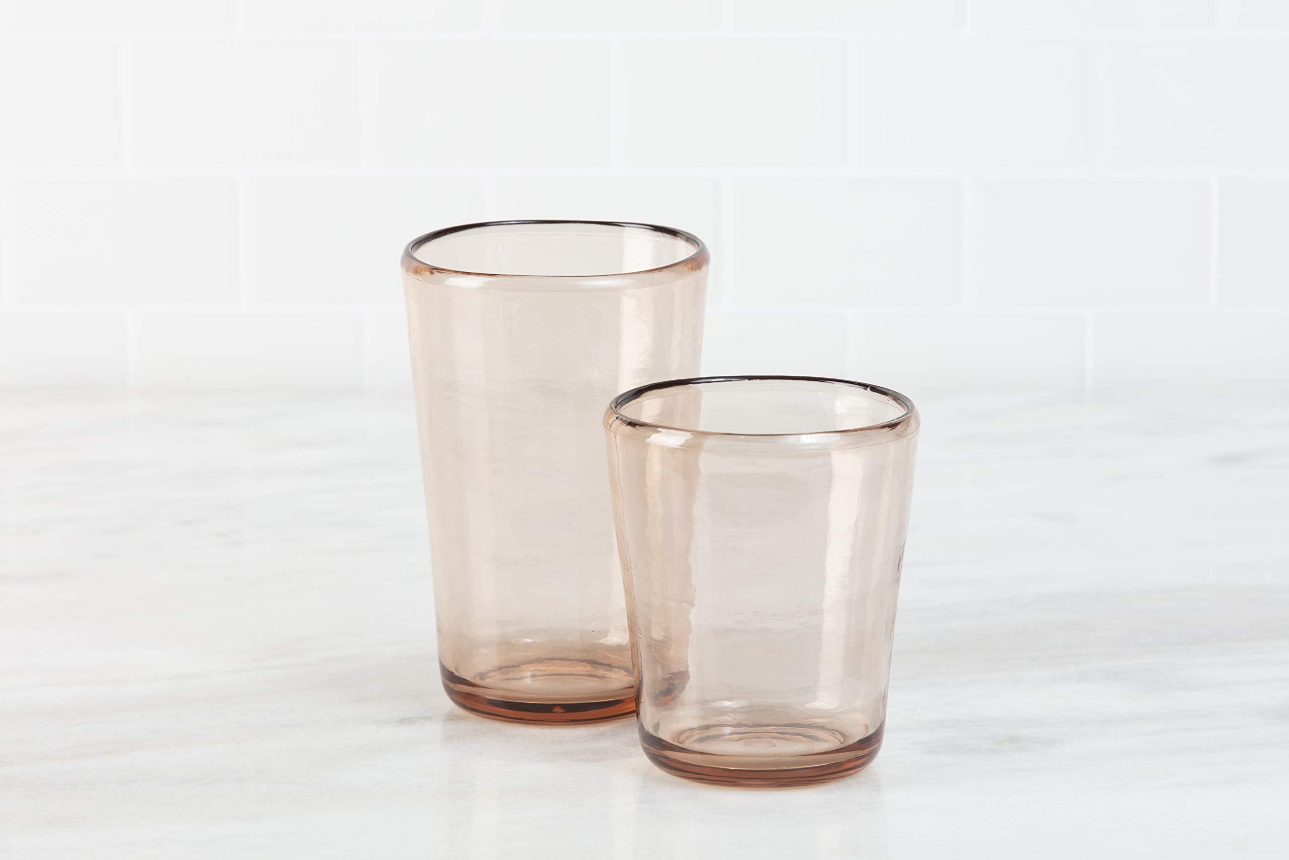 Fortessa Veranda Copolyester 19 Ounce Highball Outdoor Drinkware, Set Of 12, Rootbeer