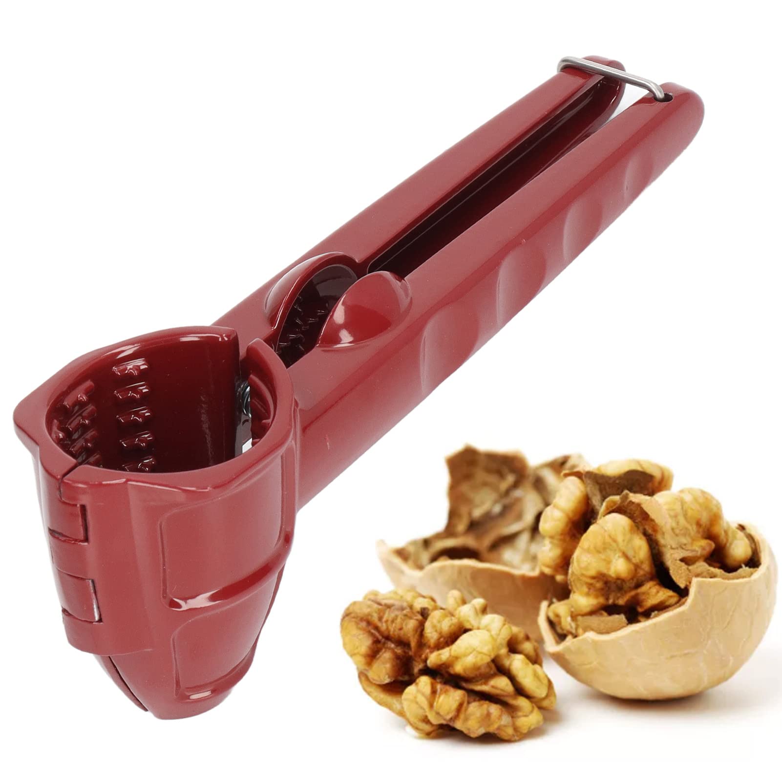 Stainless Steel Walnut Cracker Opener Tool Multifunction Nutcracker With Non Slip Handle For Walnut Nuts Chestnut