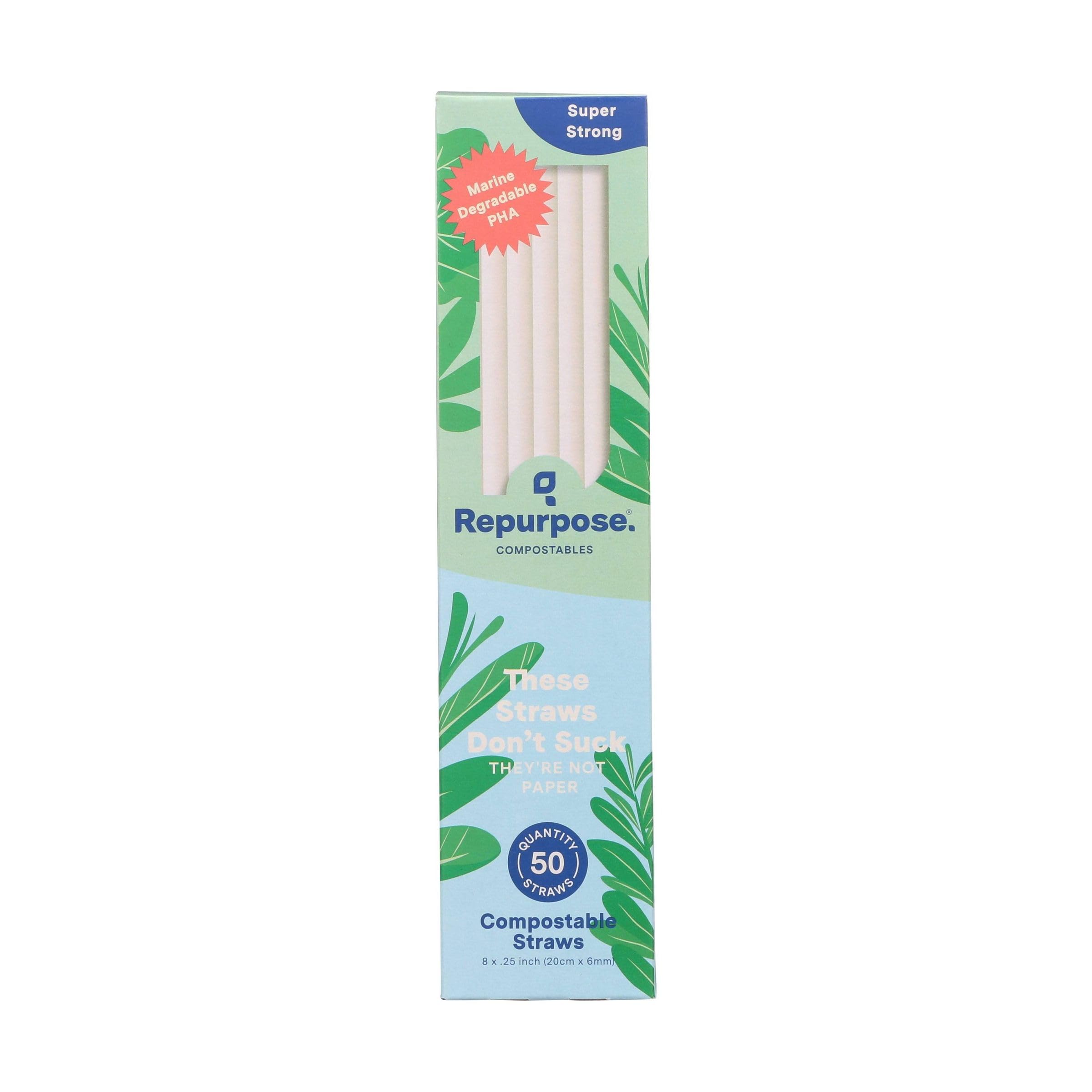Disposable Straws, 50 Count