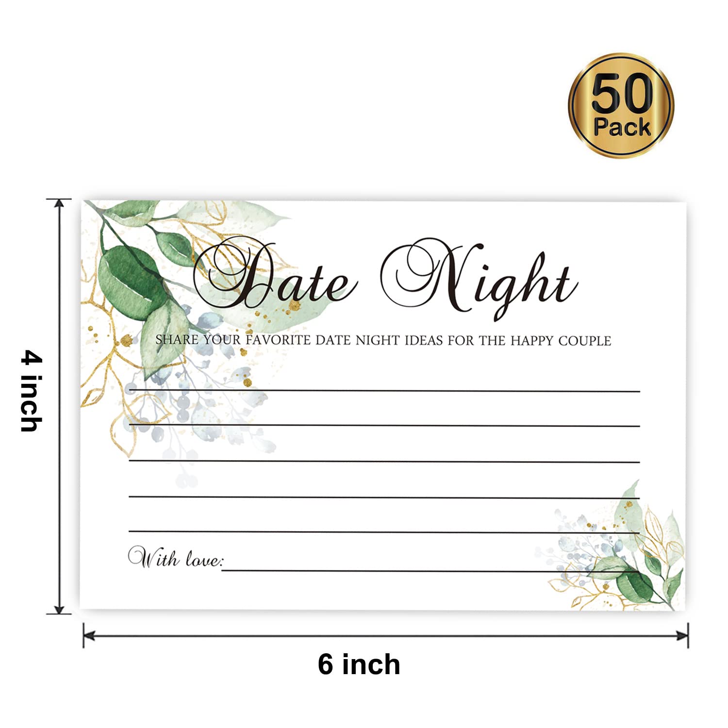 Farhtinanfx Date Night Ideas Cards, Perfect For The Bride And Groom, Husband, Wife, Boyfriend, Girlfriend, Anniversary, Bridal S