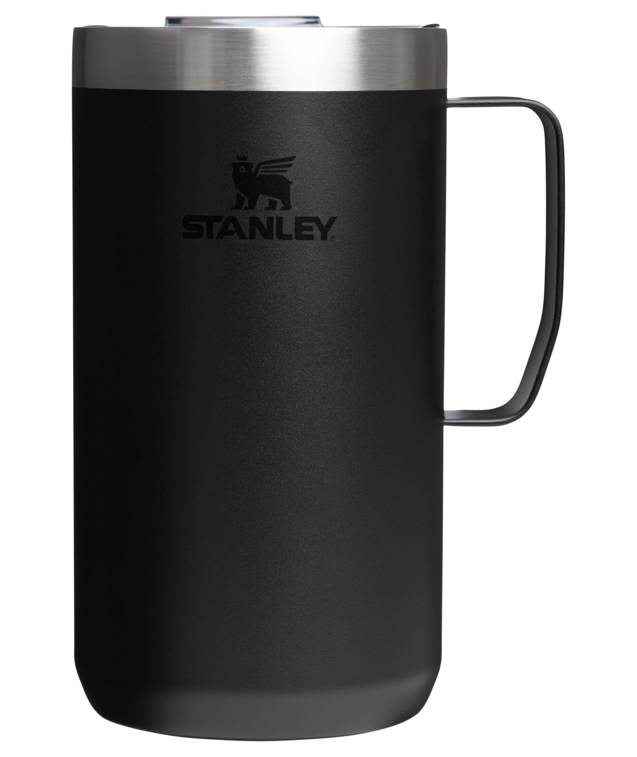 Stanley Everyday Camp Mug 24oz | Drink Through Lid | Cup for Coffee, Tea and Drinks | Insulated Stainless Steel Coffee Mug | BPA