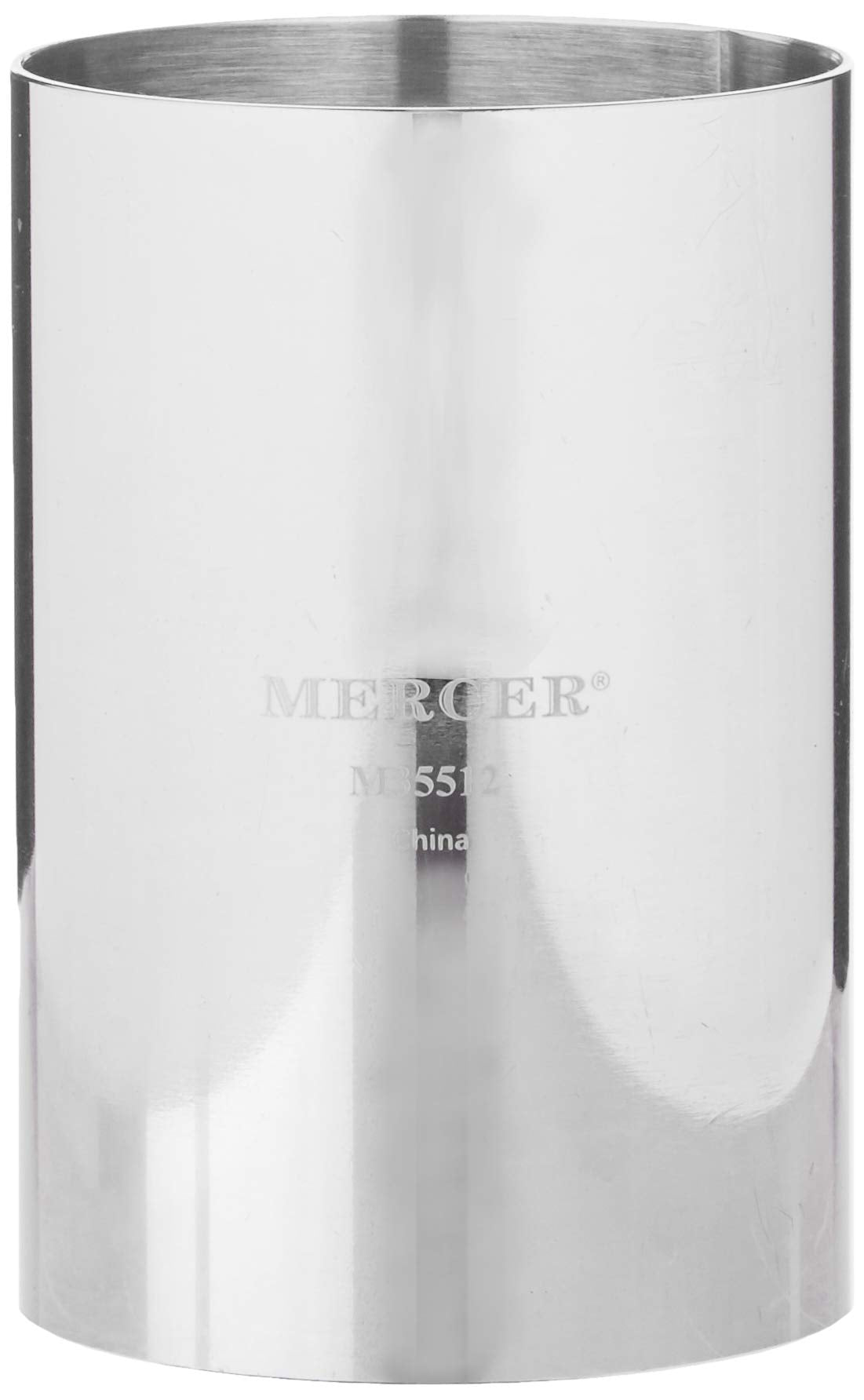 Mercer Culinary Steel Ring Mold Chef, 2 Inch X 3 Inch, Stainless