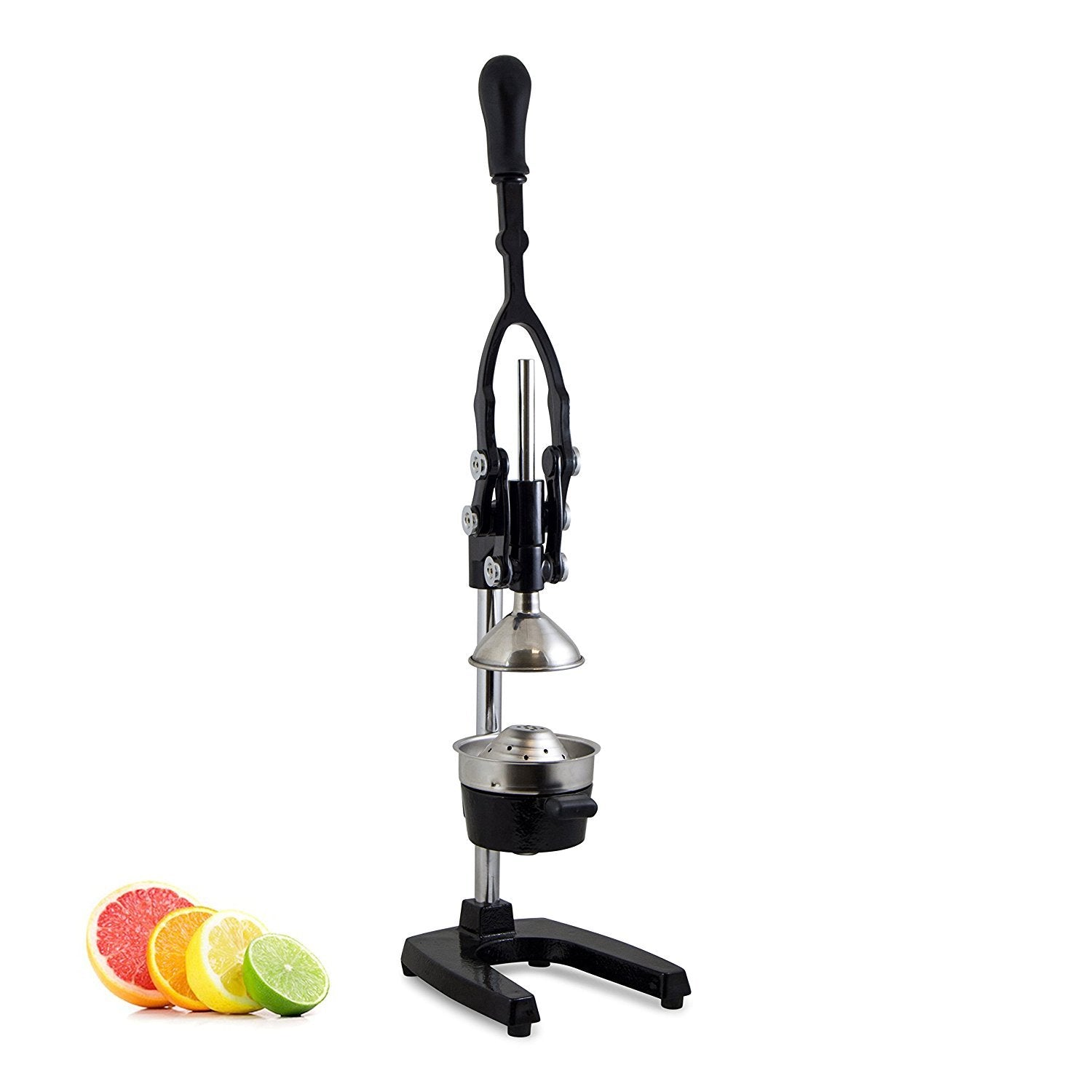 Tramontina Heavy-Duty Citrus Press, Cast Iron, Stainless Steel, Model 80206/549