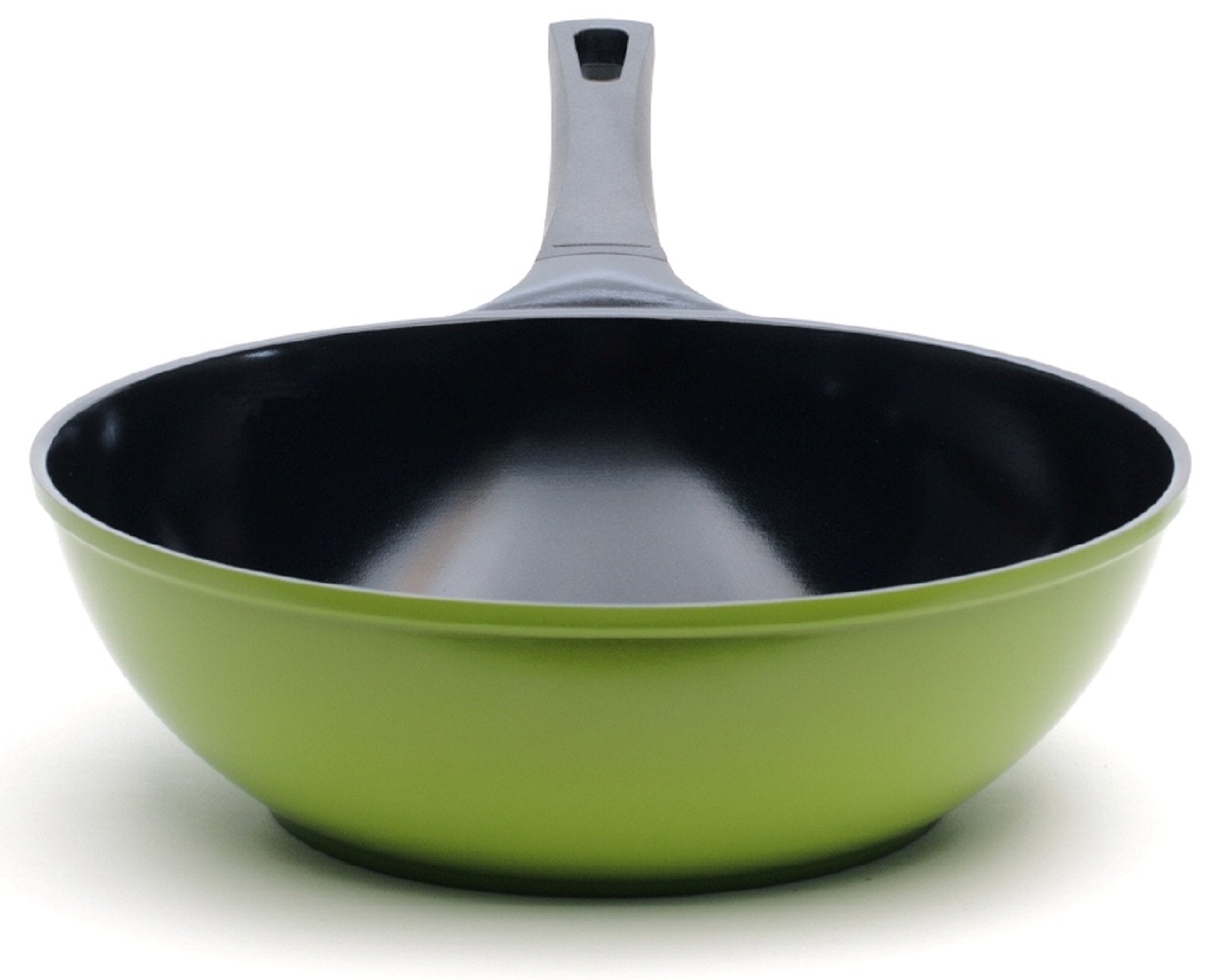 Ozeri Green Ceramic Wok, with Smooth Ceramic Non-Stick Coating (100% PTFE and PFAS Free)
