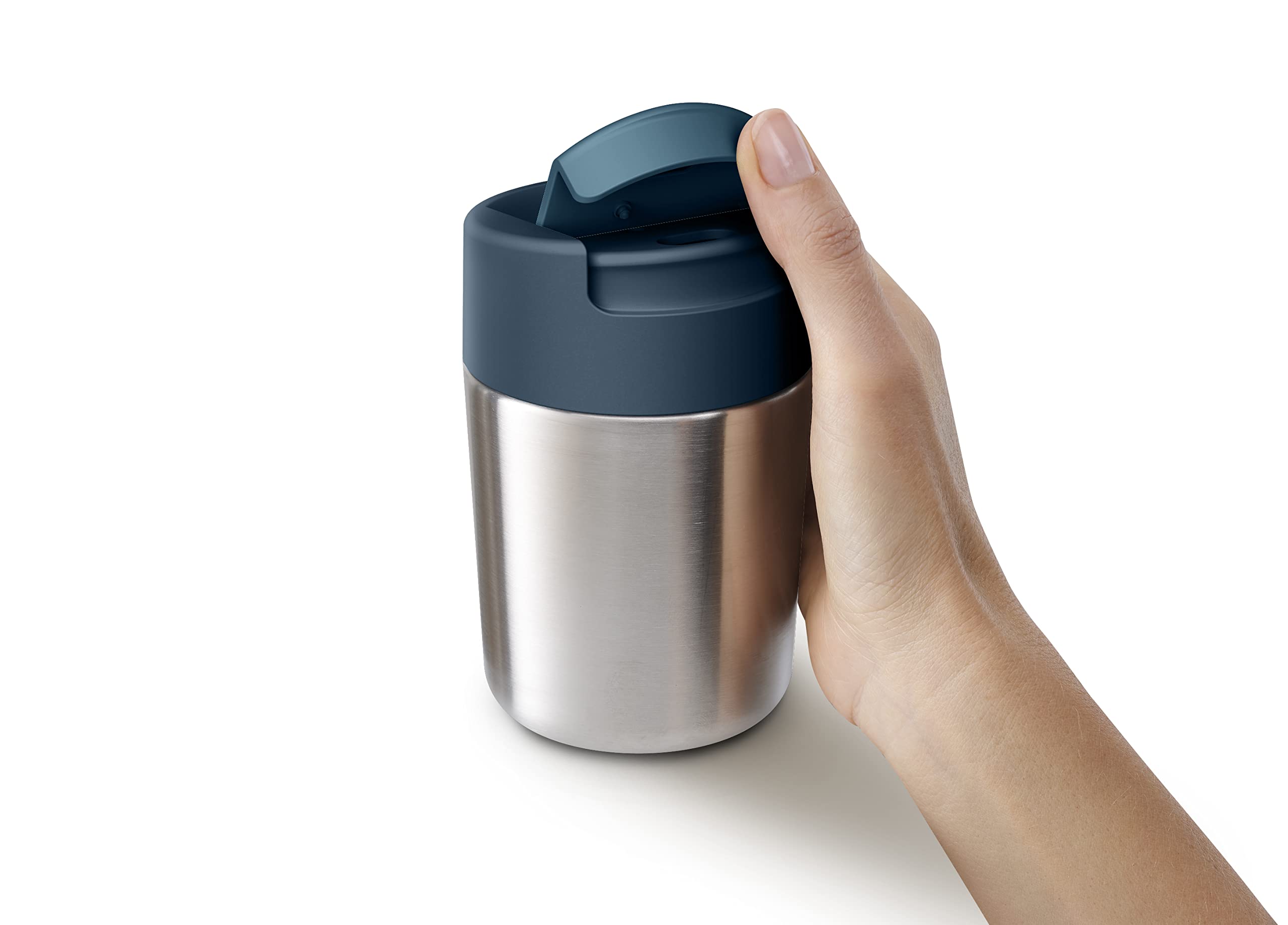 Joseph Joseph Refill Reuse Repeat 2-piece Travel Mug & Bottle Set  Stainless Steel  reusable coffee cup and insulated thermal bottle