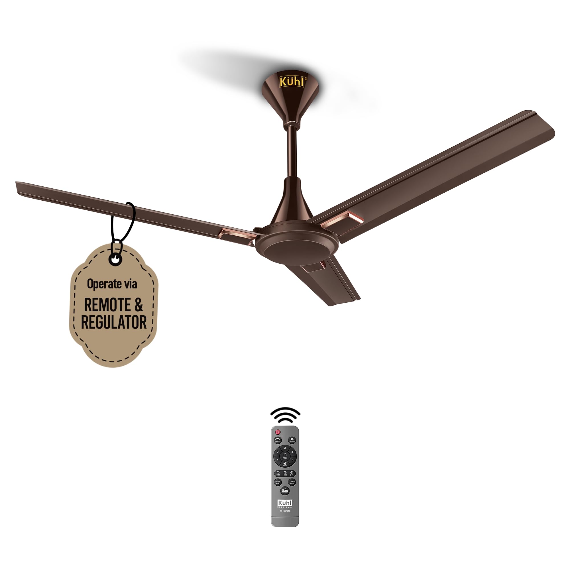 Kuhl Fest B2 1200Mm Power Saving Bldc Ceiling Fan | 28W | Saves Upto 65% Electricity | Bee 5 Rated & Isi Marked | High Air Flow 