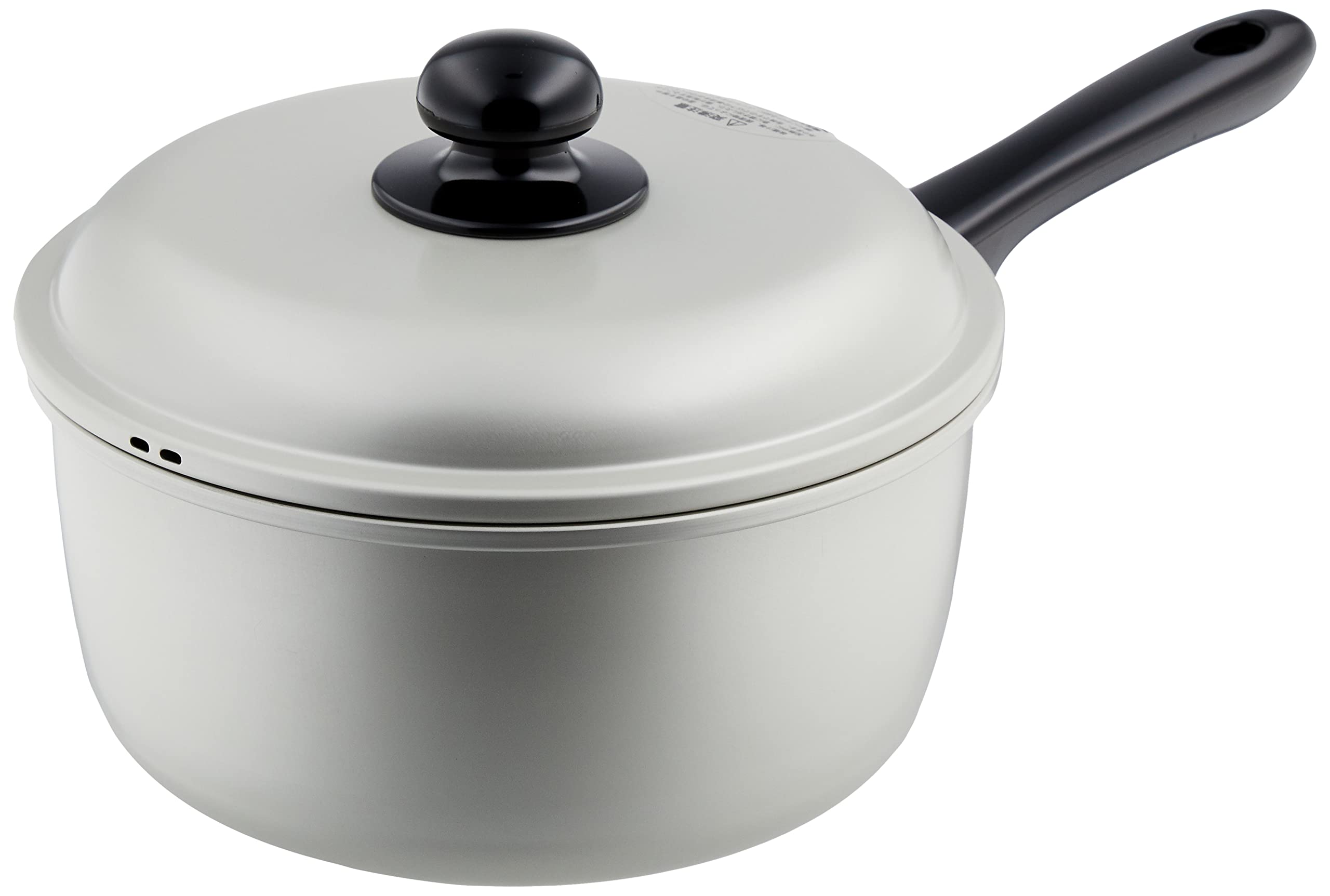 Hokuriku Aluminum SingleHanded Pot, 7.9 inches (20 cm), Aluminum, Gas Fire, Made in Japan, Heat Conduction, Anodized Processing