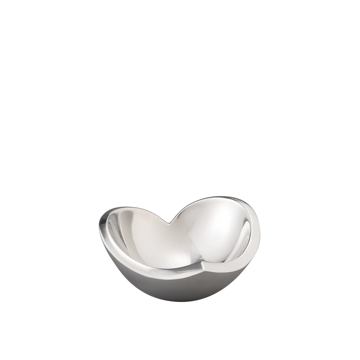 Nambe - Serveware Collection - Love Bowl Mini - Measures At 4.5'' X 1.75'' - Made With Nambe Alloy - Designed By Sean O'Hara
