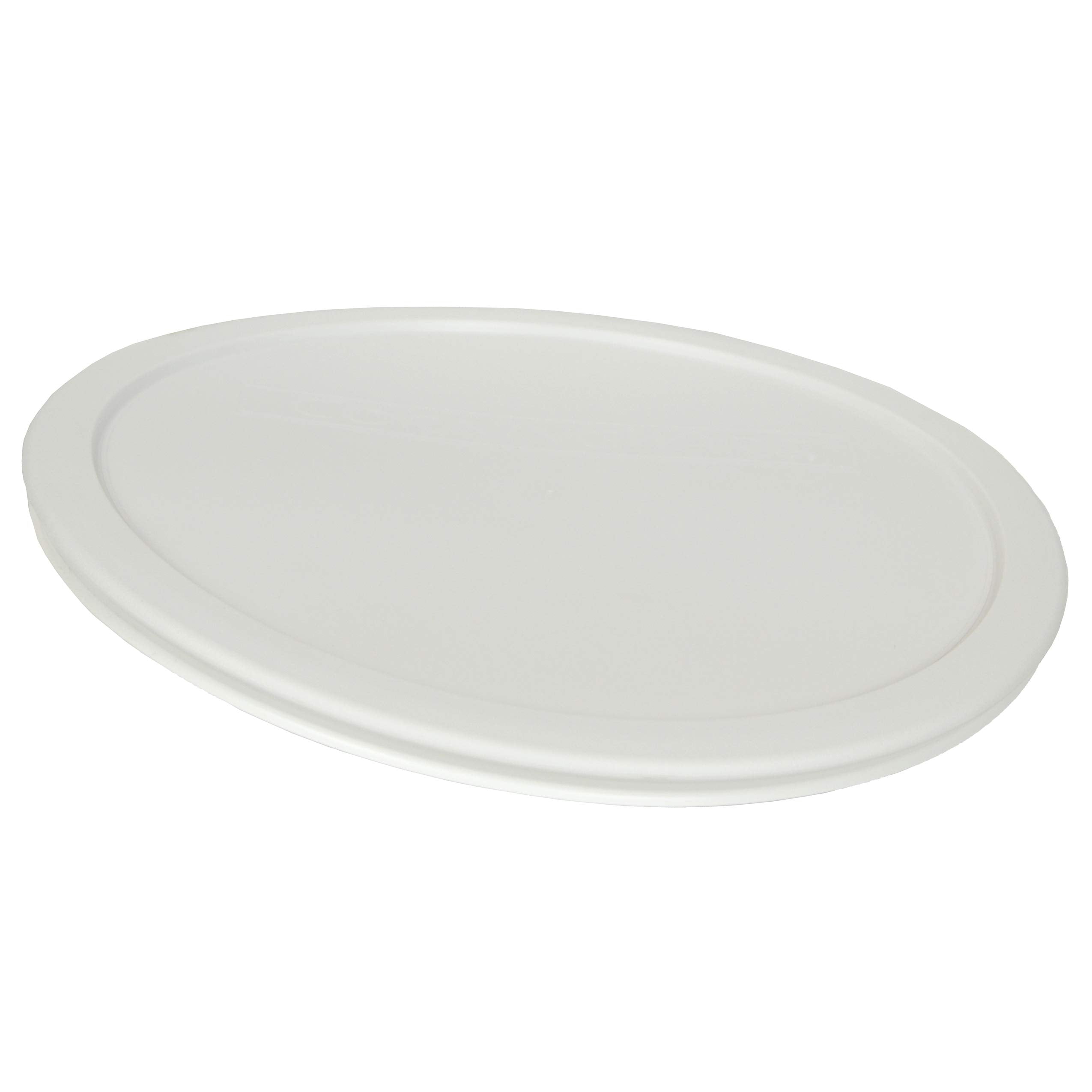 Corningware (1) Fs-1-Pc 2.5Qt French White Lid And (1) F-5-Pc 1.5Qt French White Lid