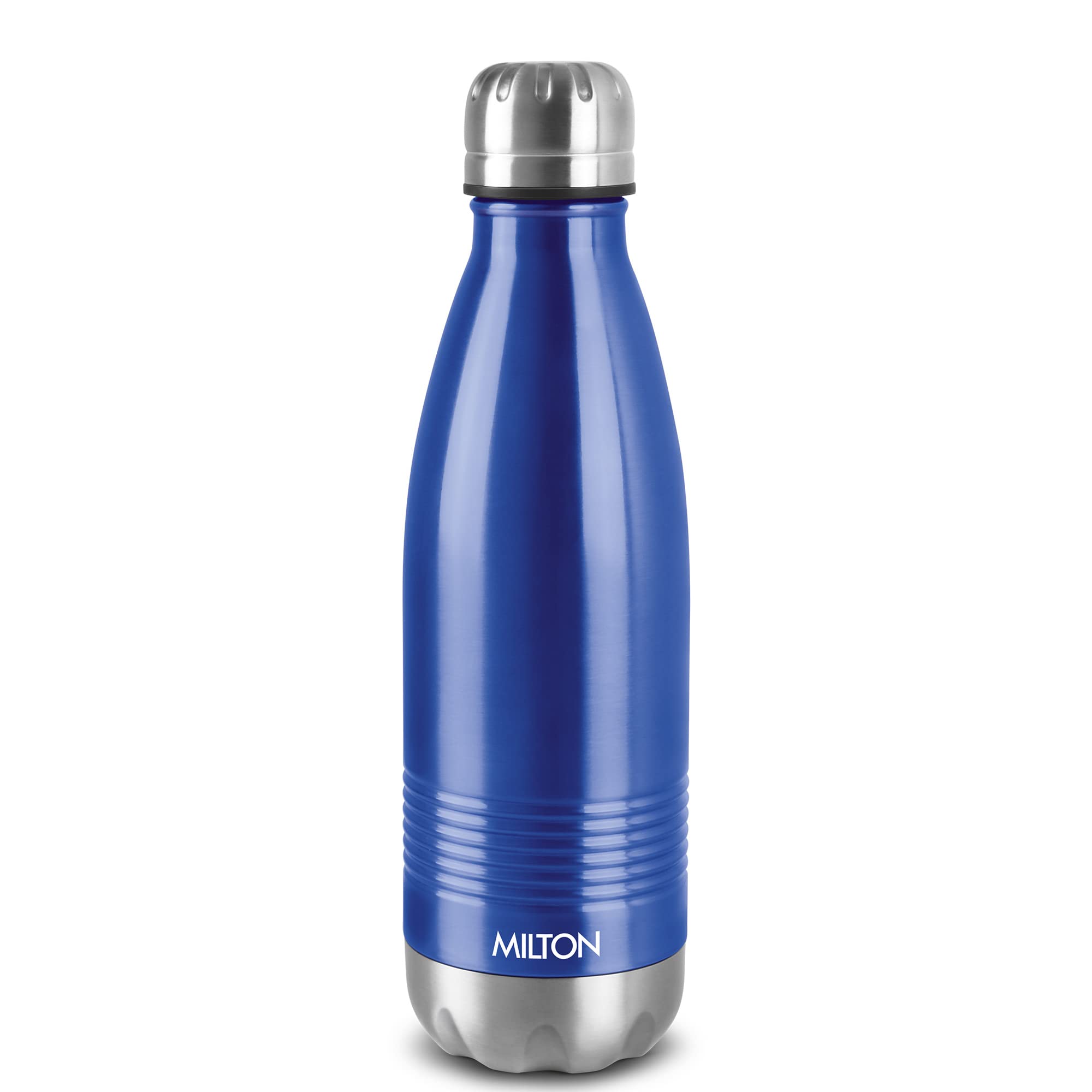 Milton Duo DLX 750 Thermosteel 24 Hours Hot and Cold Water Bottle, 1 Piece, 700 ml, Blue