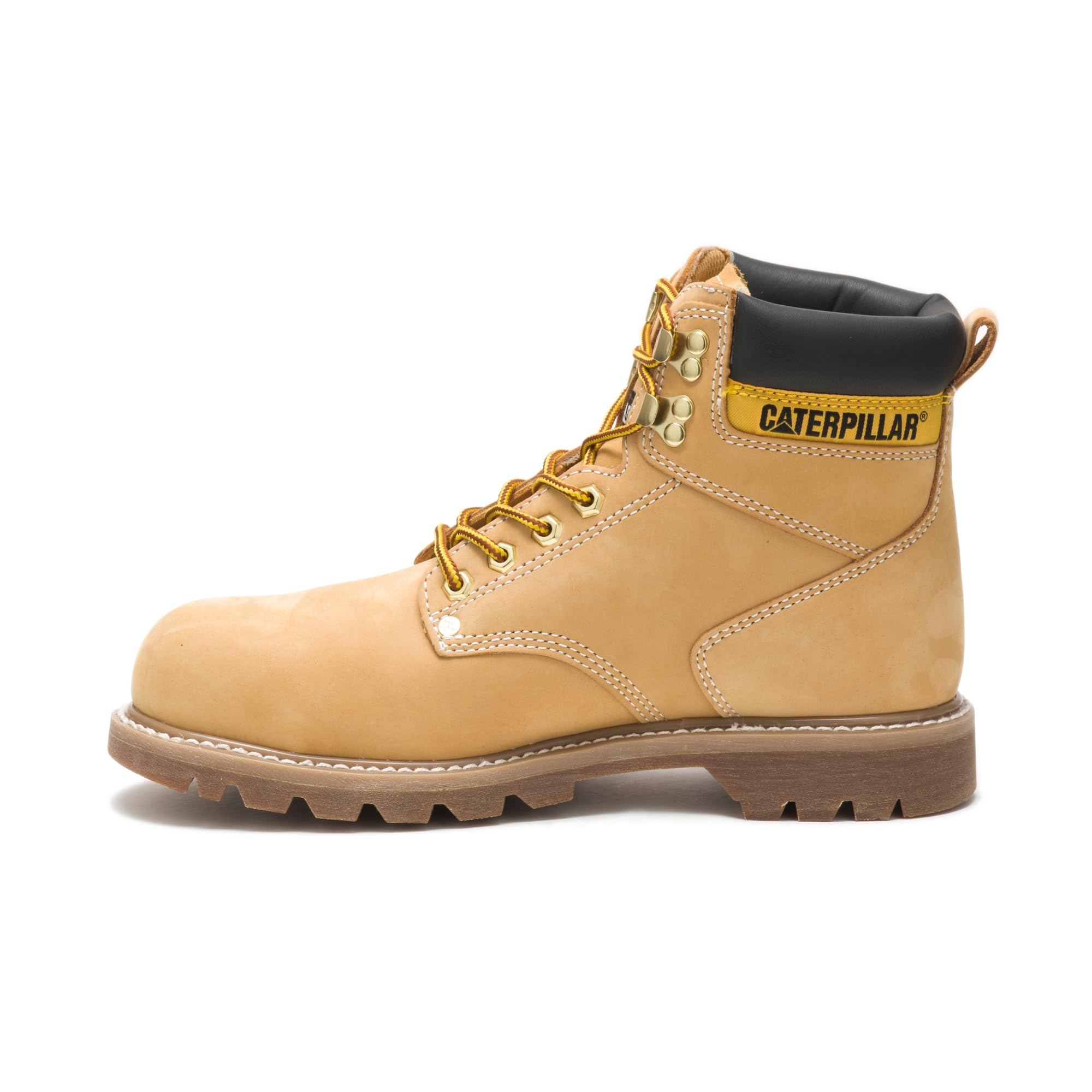 Cat Footwear Mens Second Shift Steel Toe Work Boot, Honey, 13 Wide