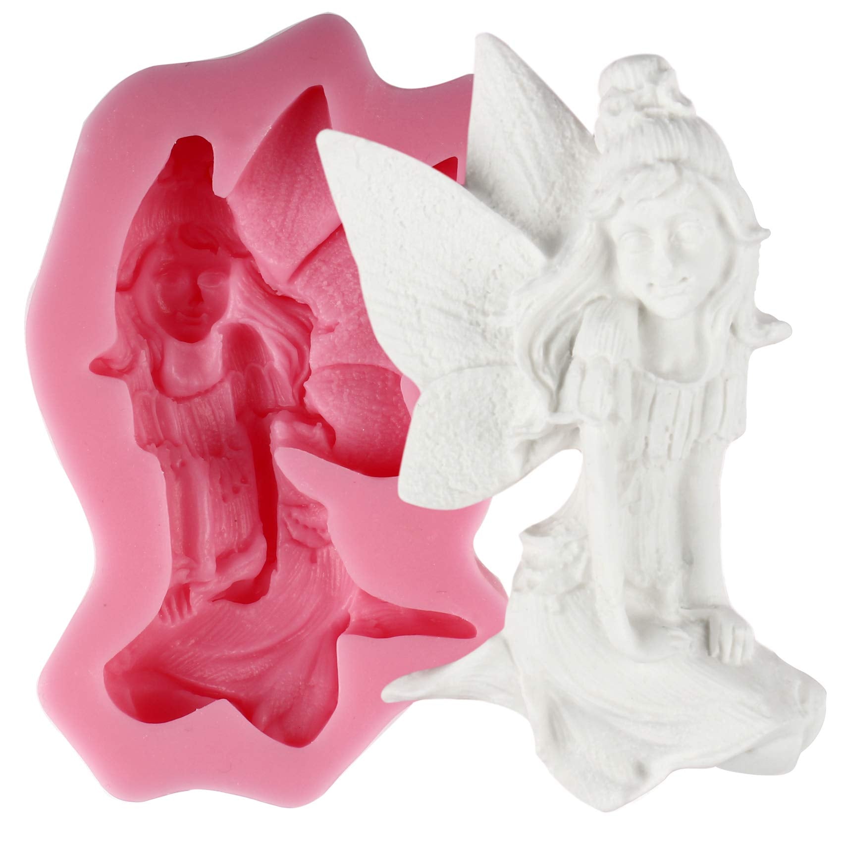 Sitting Elf Fairy Fondant Silicone Mold