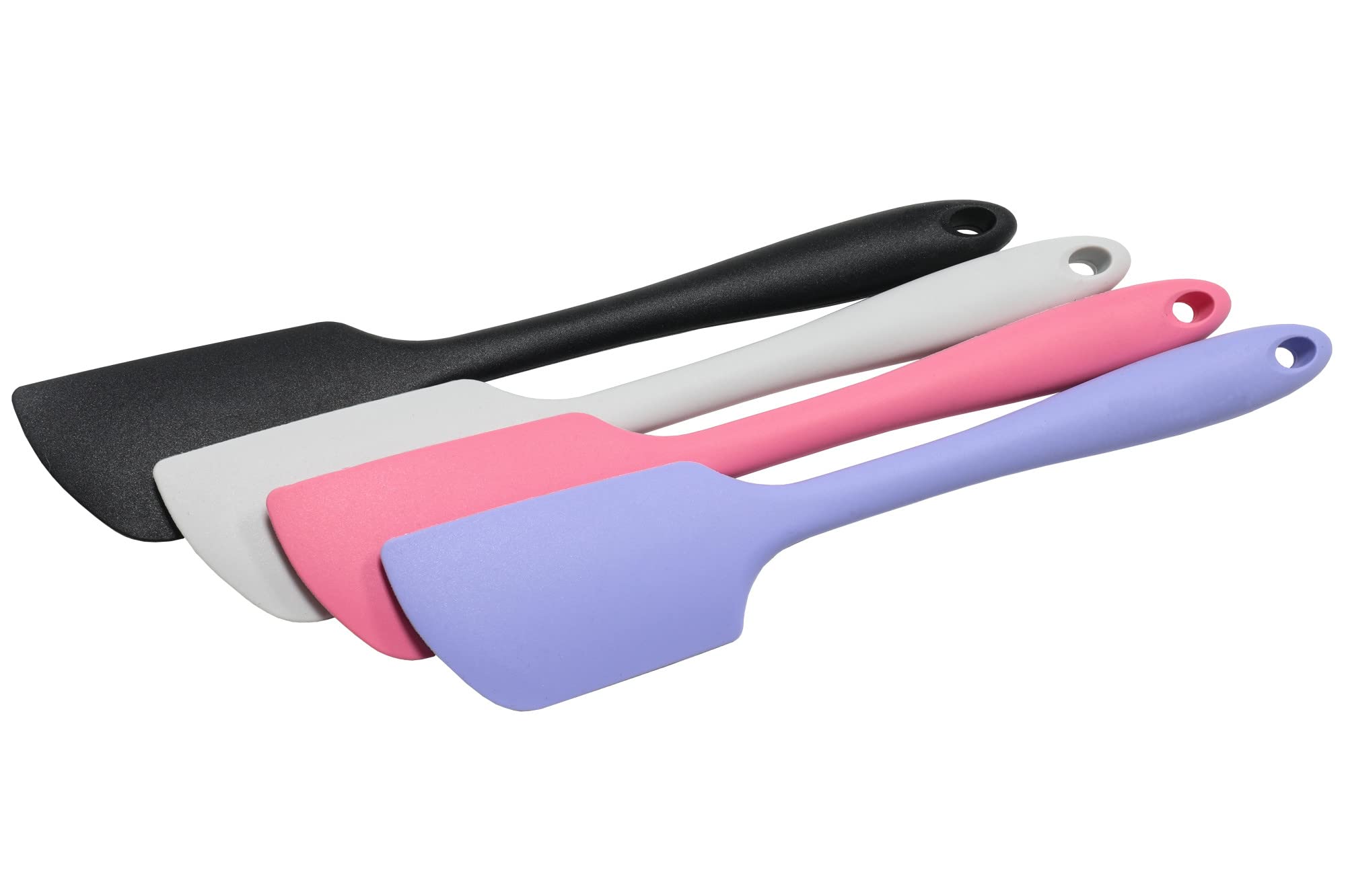 Chef Craft Premium Silicone Angled Spatula, 11 Inch, Gray